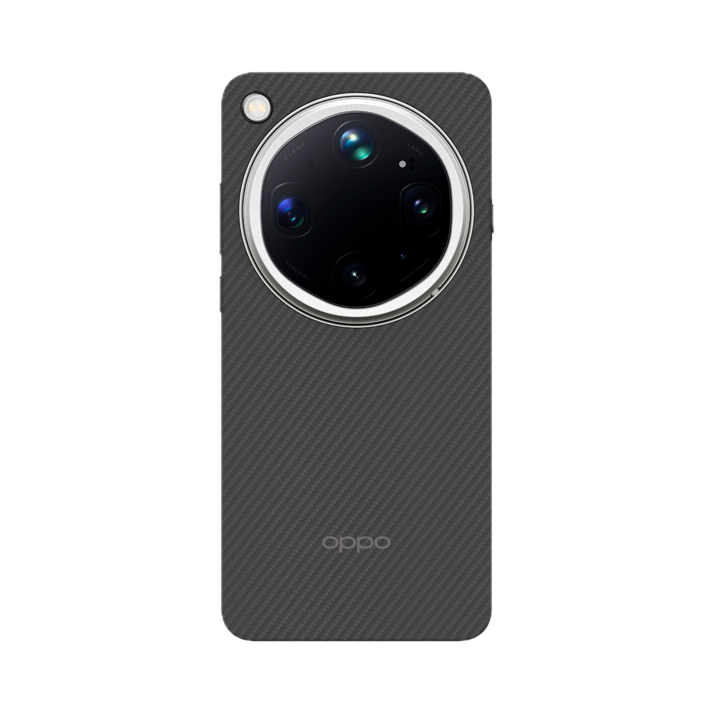 Oppo OPPO Find X9 Ultra Aramid fiber magnetic case zwart