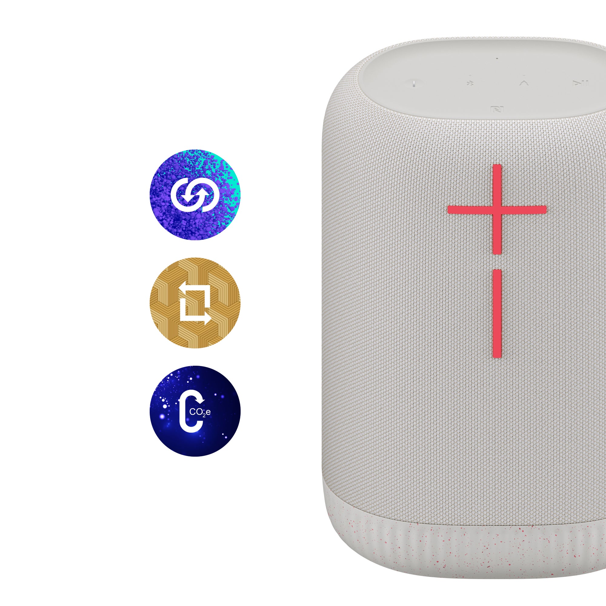 Ultimate Ears Epicboom 4 Bluetooth speaker wit