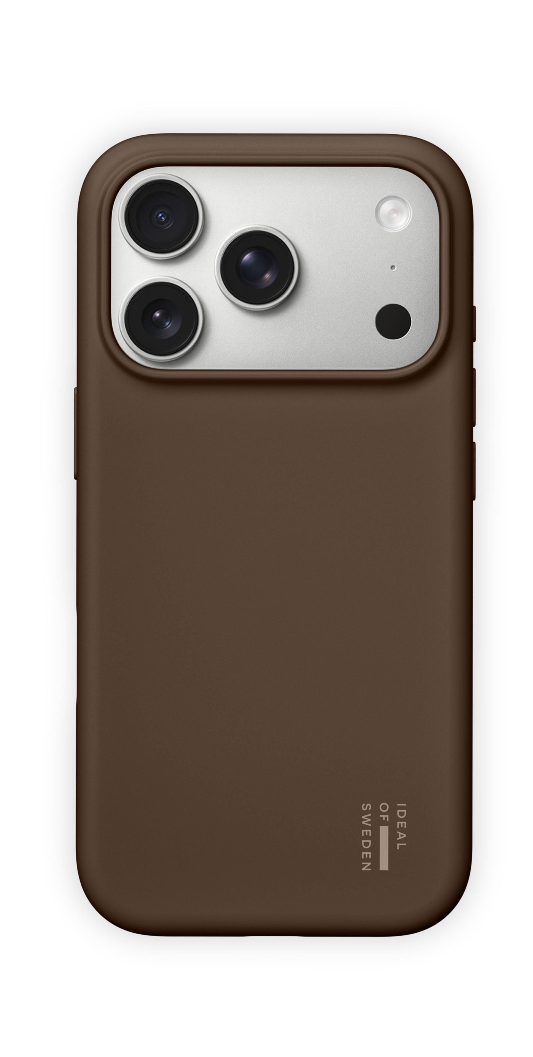 iDeal of Sweden iPhone 17 Pro Max Silicone case met magnetische ring mocha mousse