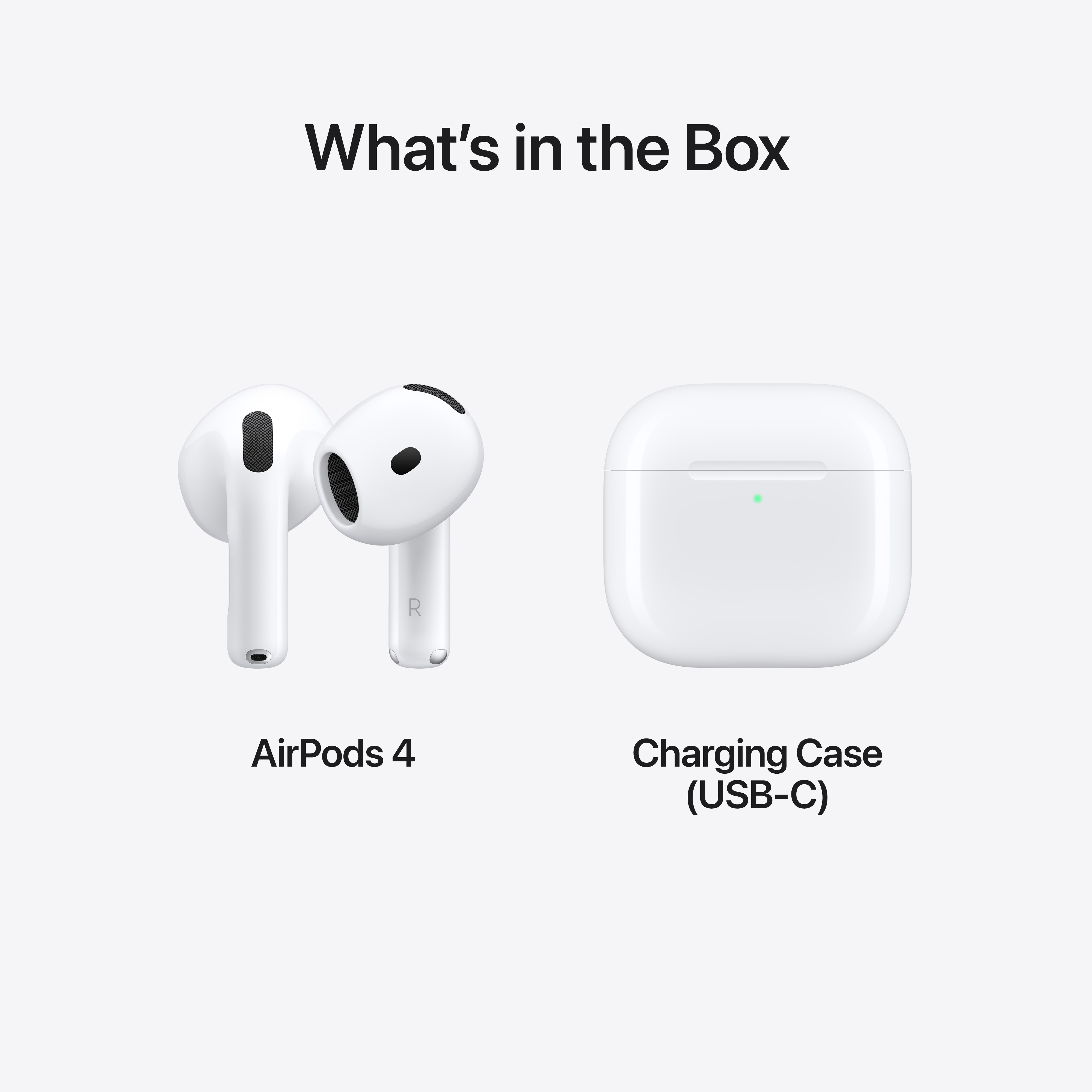 Apple AirPods (4e generatie) wit