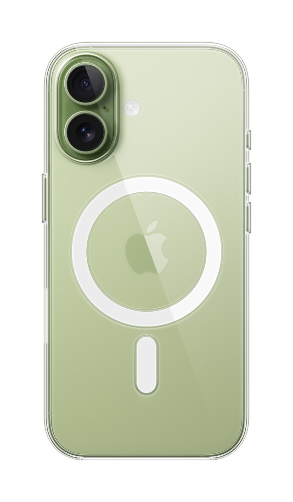 Apple iPhone 17 Clear case met MagSafe transparant