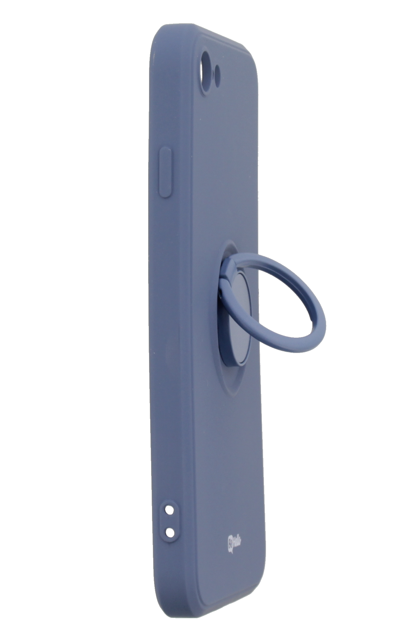 BeHello iPhone SE 2022 Ring back case blauw