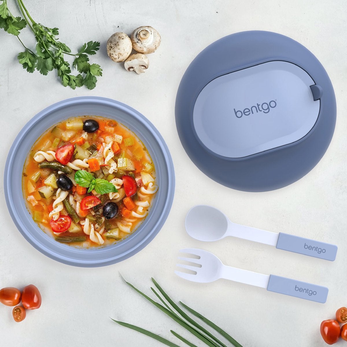 Bentgo lunchbox blauw