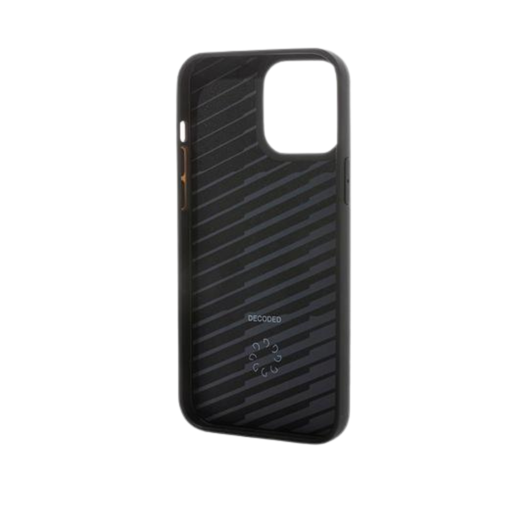 Decoded iPhone 13 Pro Max Nike Grind leather back case met MagSafe zwart