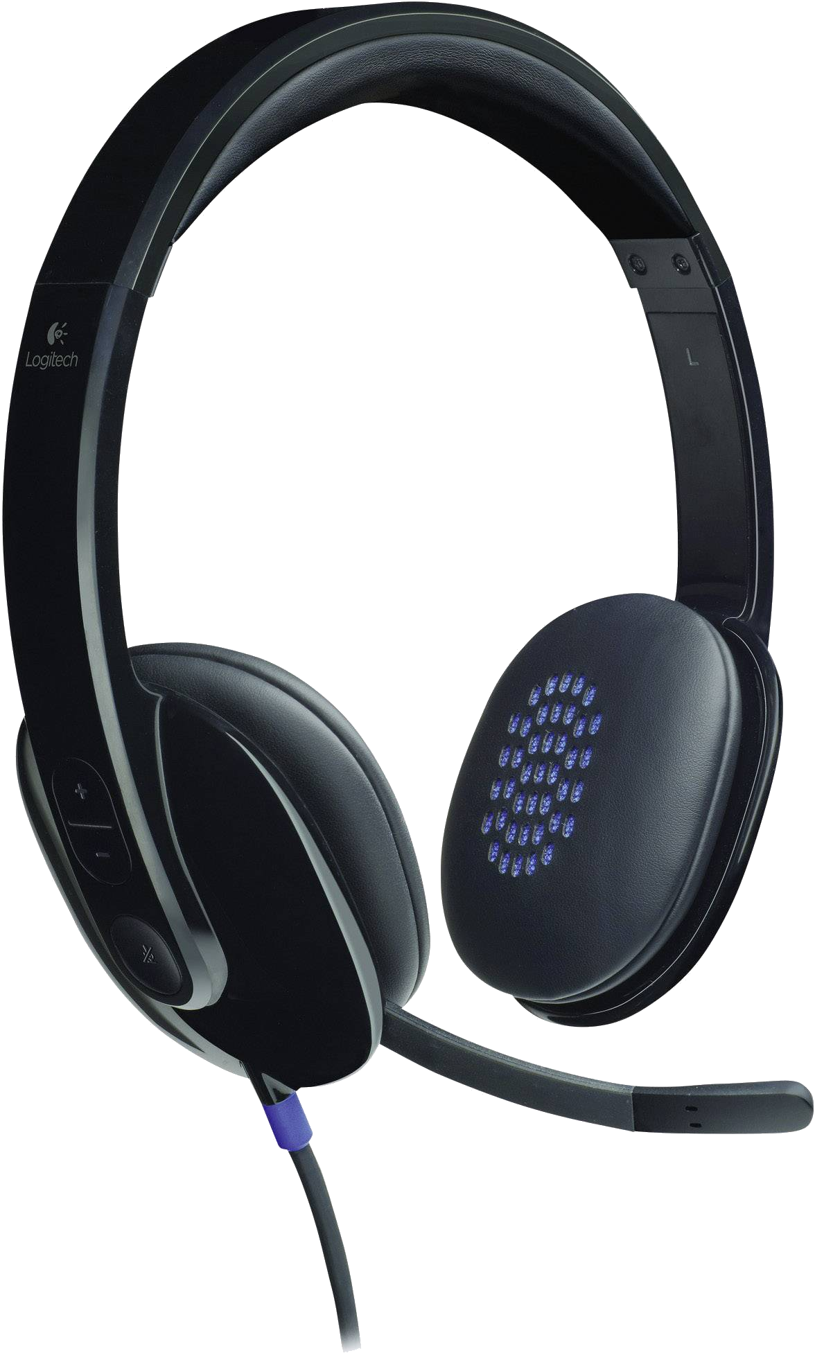 Logitech H540 USB headset zwart
