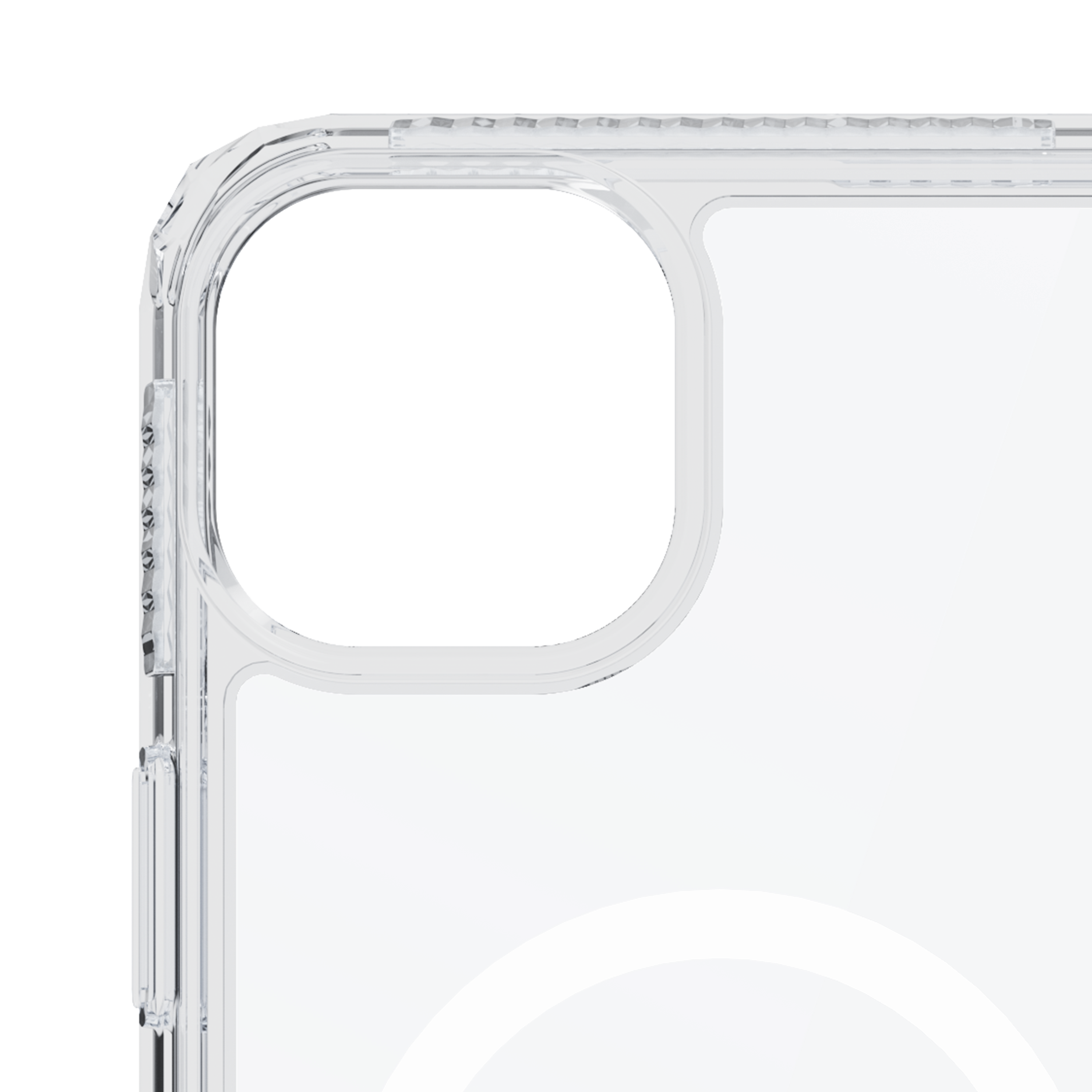 SoSkild iPhone 15 Plus Defend heavy impact case met magnetische ring transparant