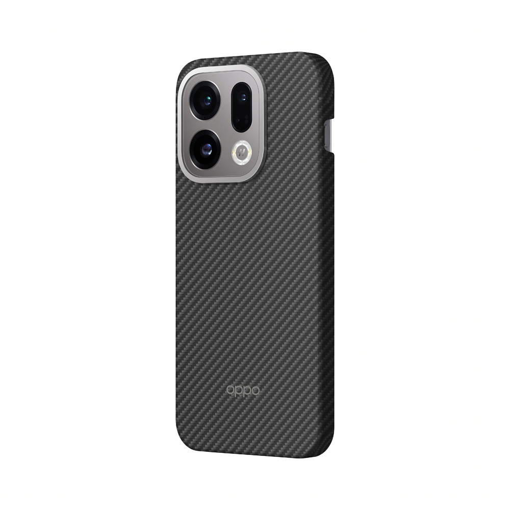 OPPO Find X9 Aramid fiber magnetic case zwart