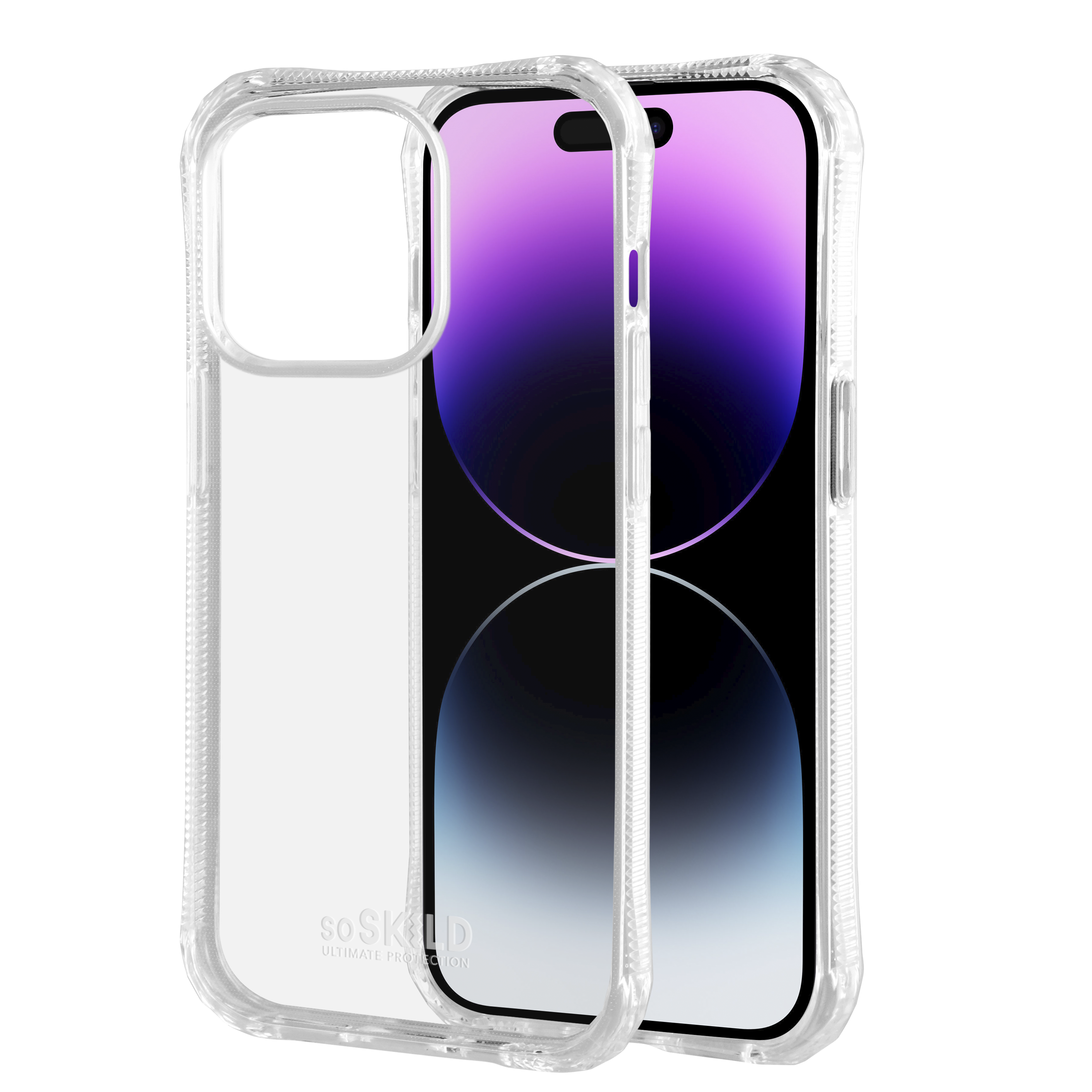 SoSkild iPhone 14 Pro Absorb impact case transparant