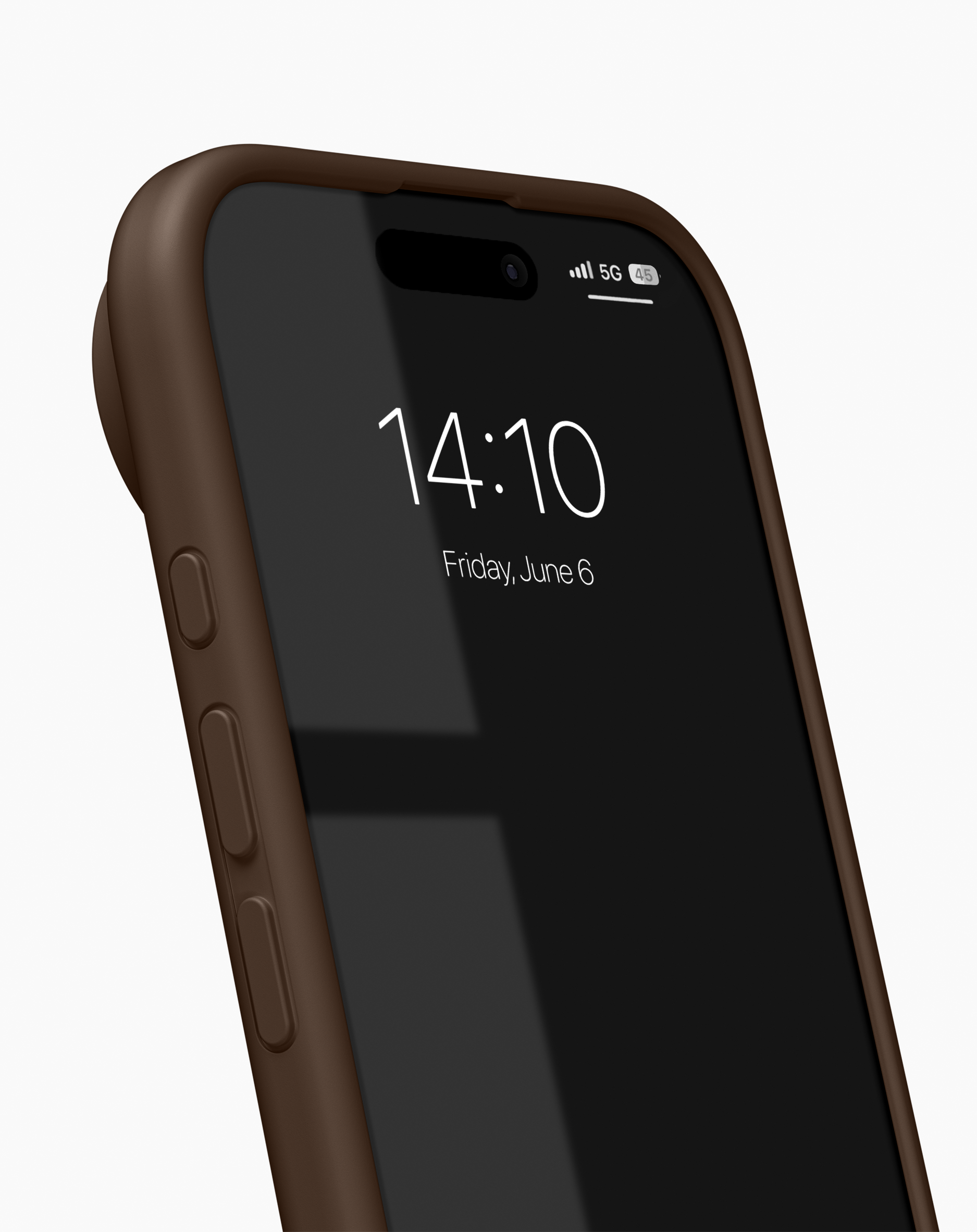 iDeal of Sweden iPhone Air Silicone case met magnetische ring mocha mousse