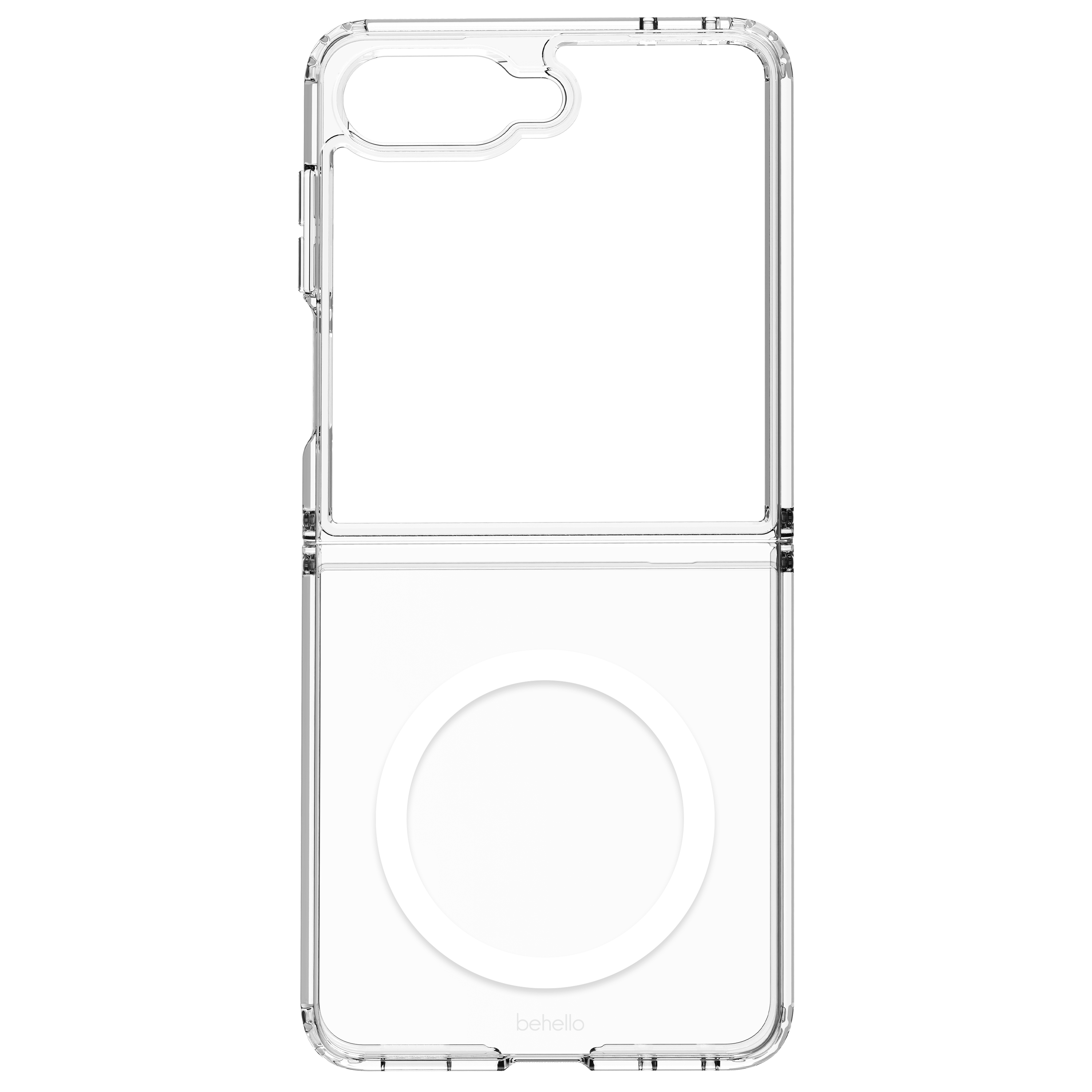 BeHello Samsung Galaxy Z Flip8 Clear magnetic case transparant