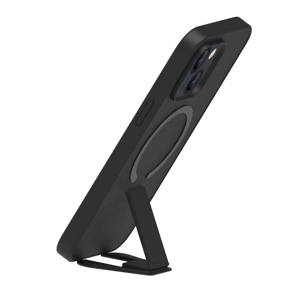 BeHello iPhone 14 Stand case met magnetische ring zwart