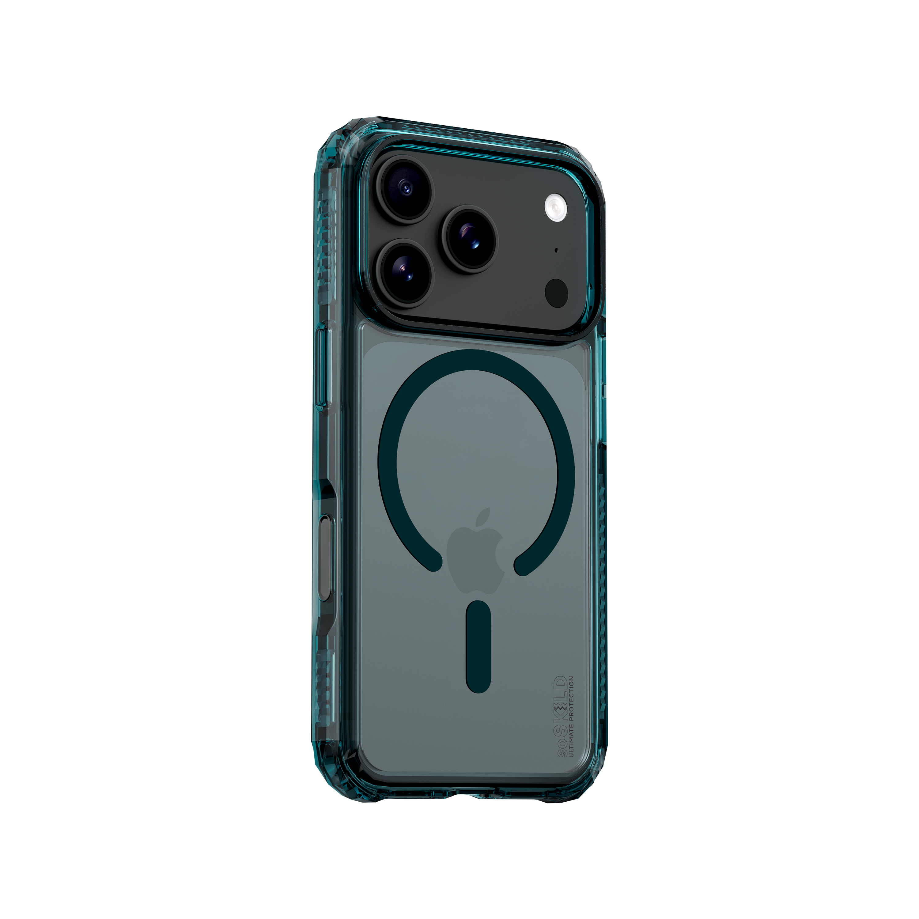 SoSkild iPhone 18 Pro / 17 Pro Defend heavy impact case met magnetische ring grijs