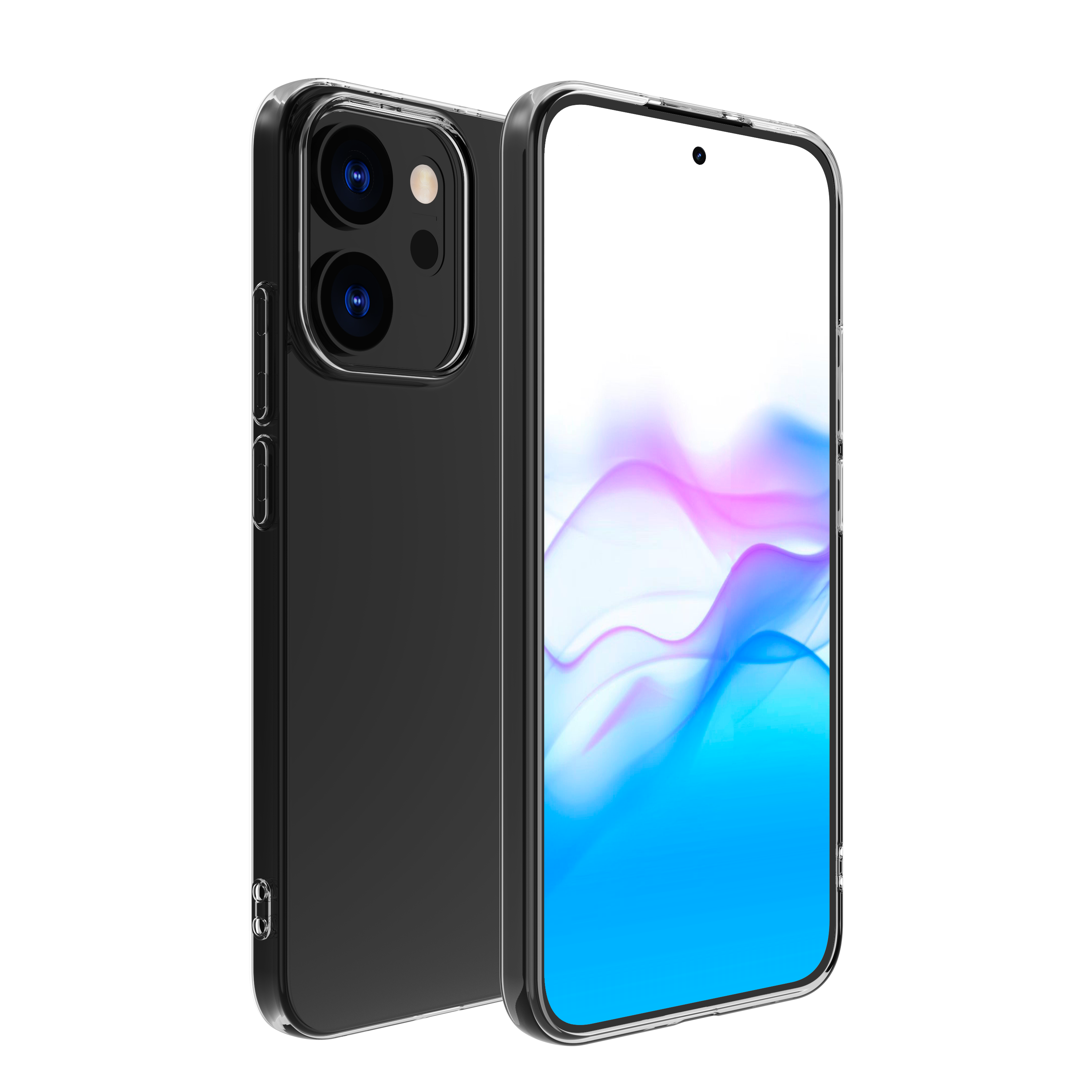 BeHello Oppo Reno14 F / FS Thin gel case transparant