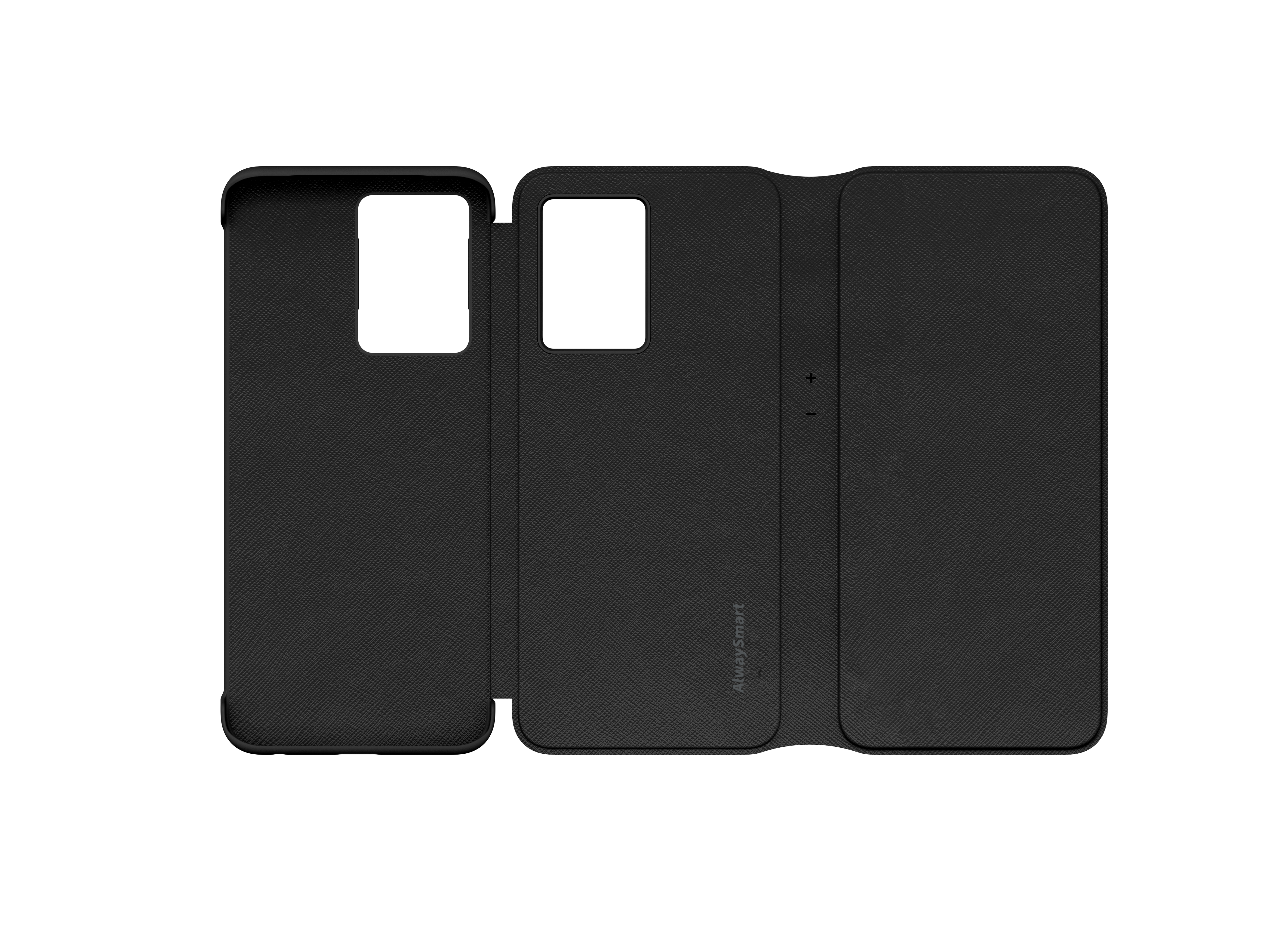 OPPO A77 Wallet case zwart