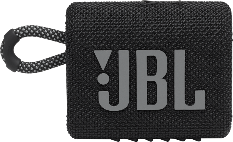 JBL Go 3 bluetooth speaker zwart