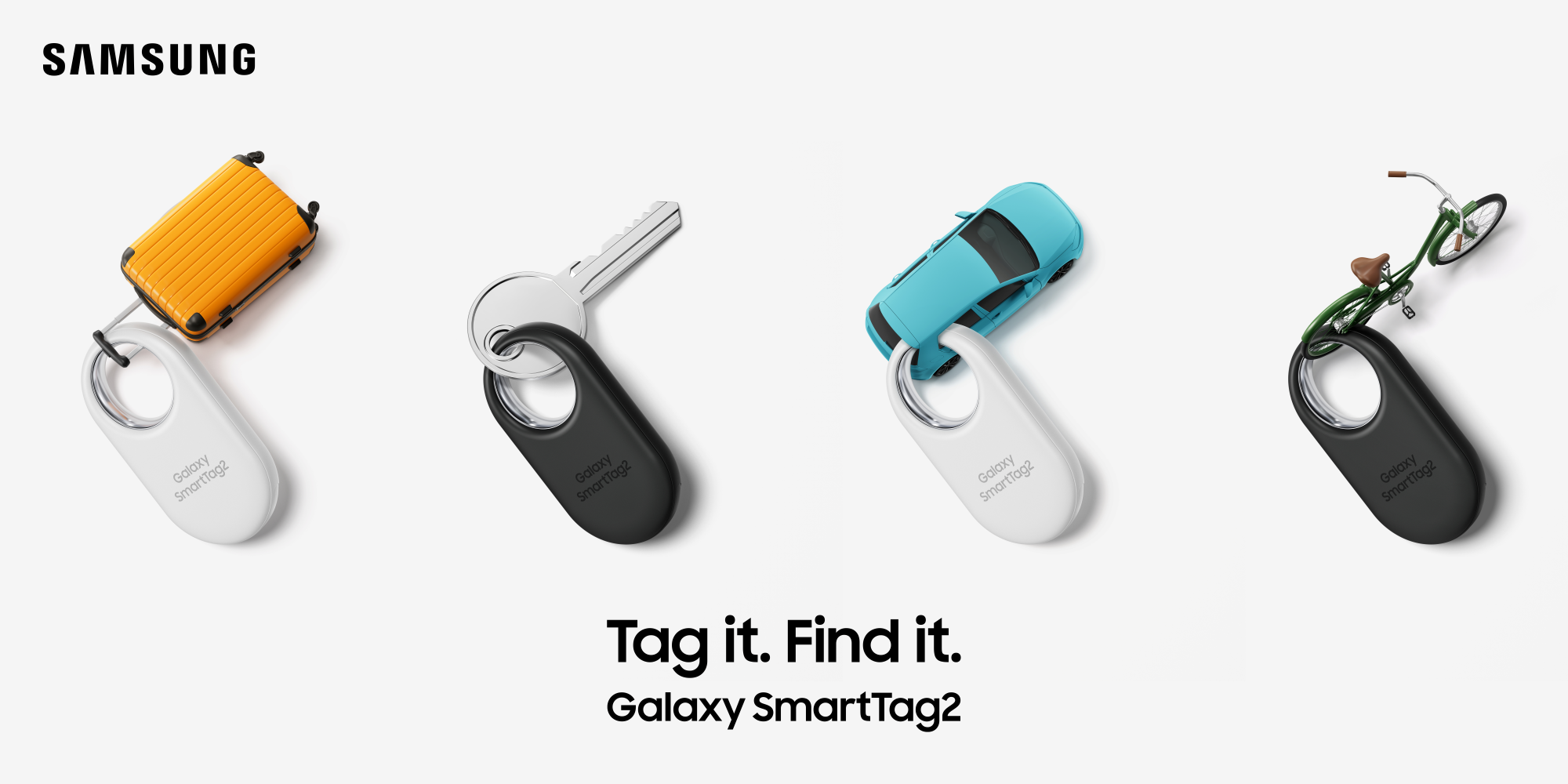 Samsung Galaxy SmartTag2 zwart