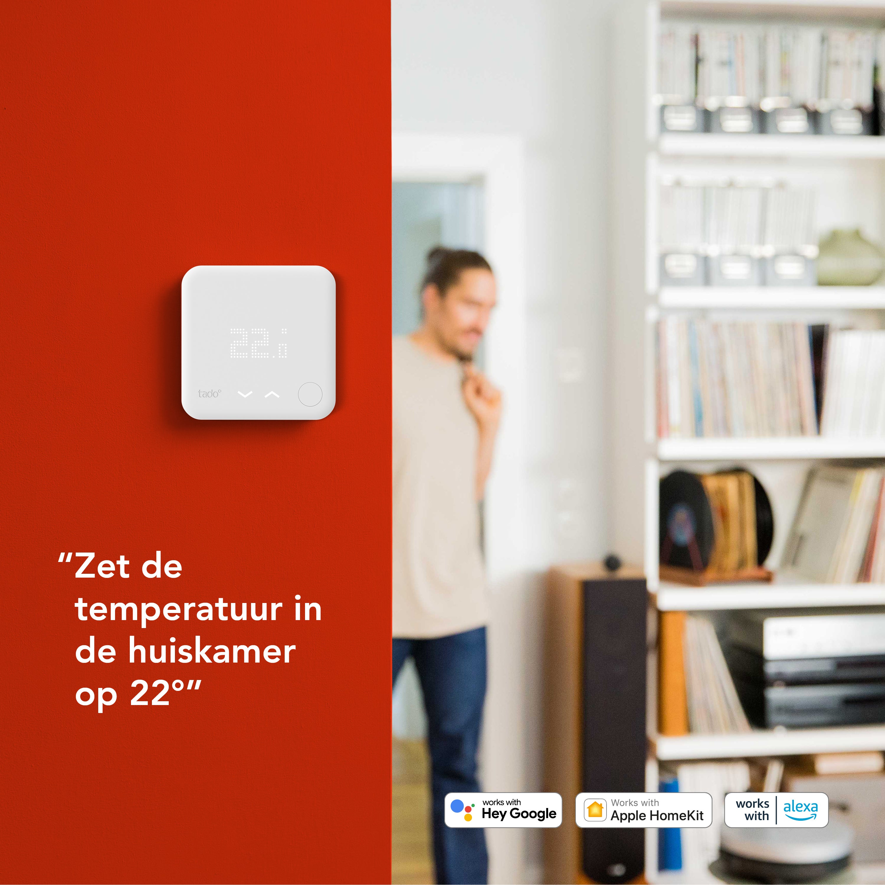 Tado Slimme thermostaat V3 startpakket wit