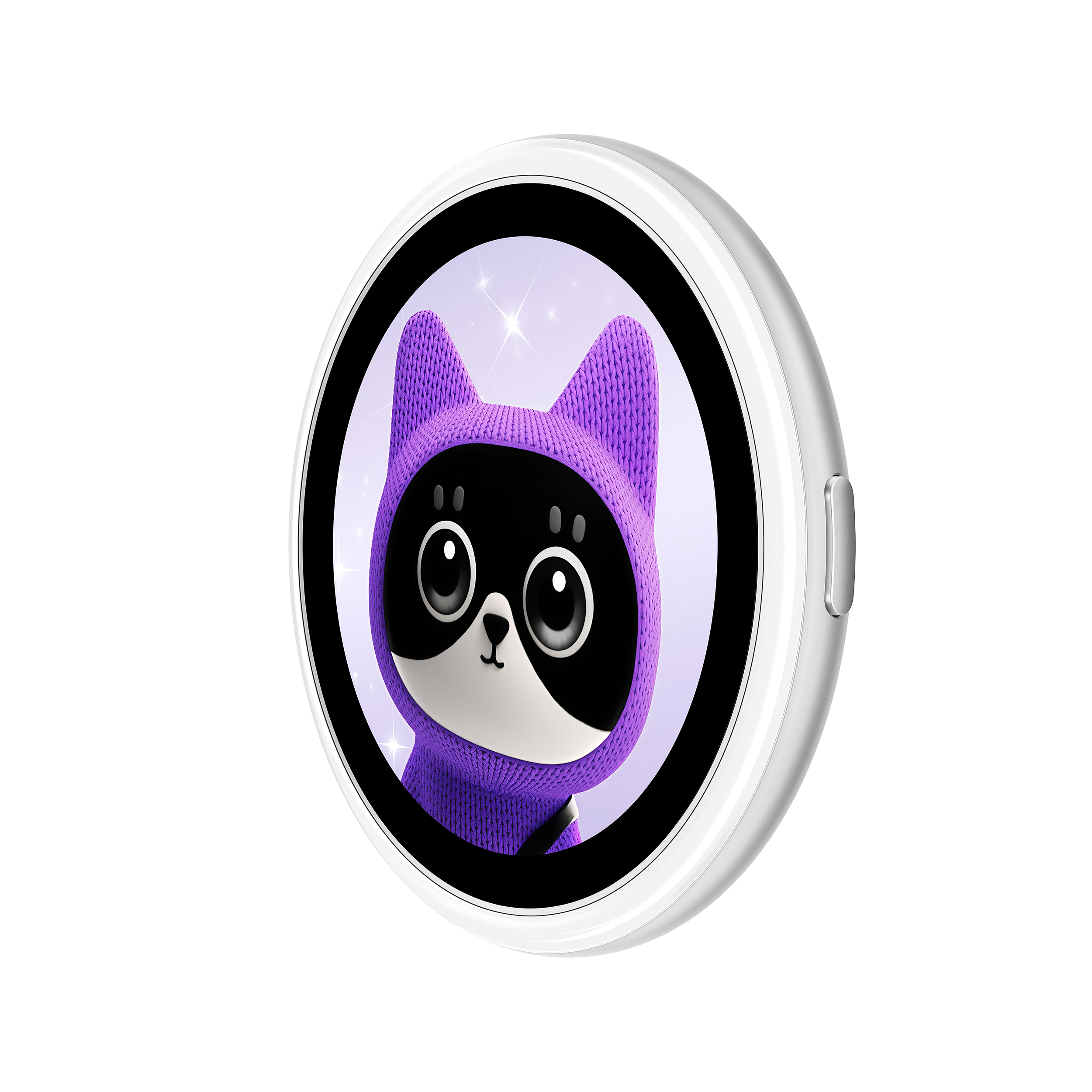 OPPO Bubble Mag e-badge zilver