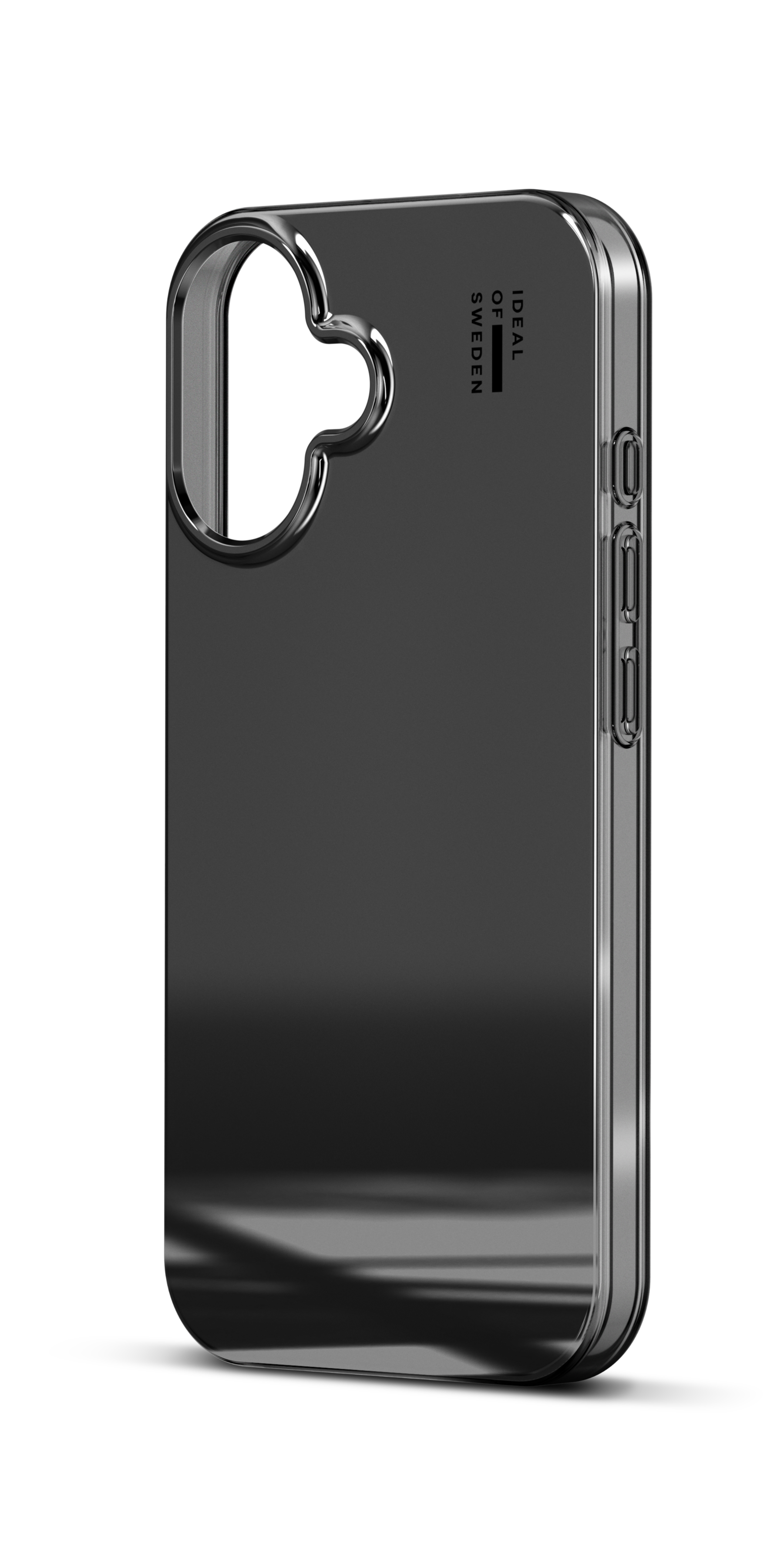 iDeal of Sweden iPhone 16 Mirror case met magnetische ring black