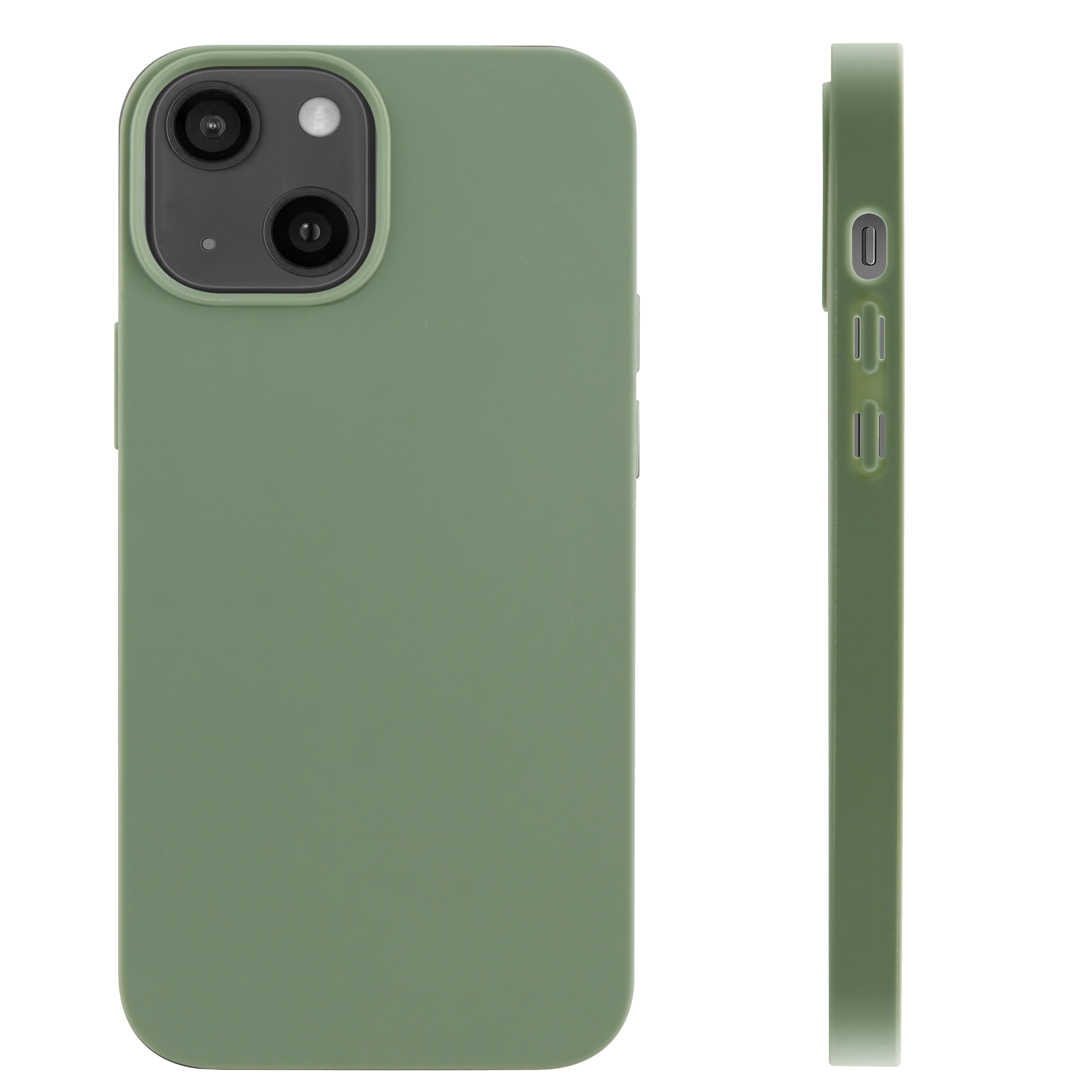 BeHello iPhone 13 mini Gel case groen
