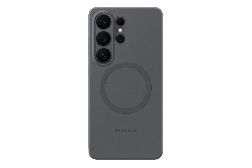 Samsung Galaxy S26 Ultra Silicone magnet case zwart