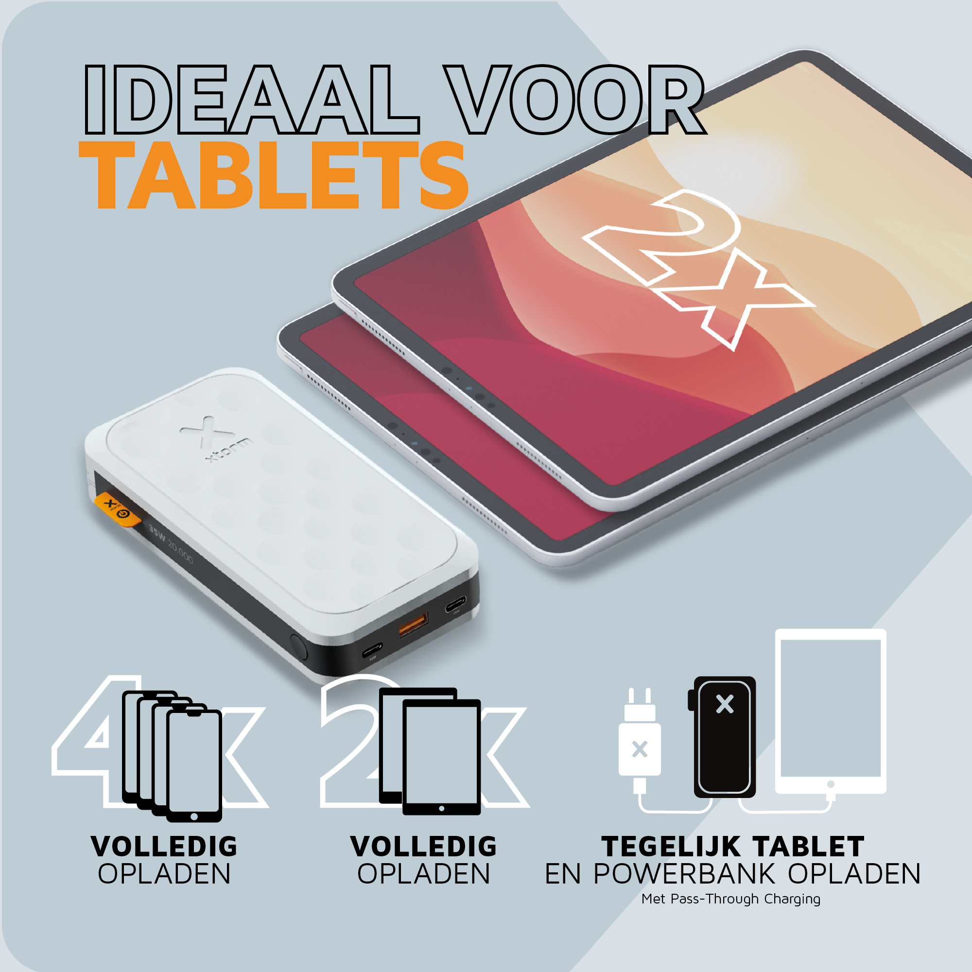 Xtorm Powerbank 20.000mAh 35W zwart