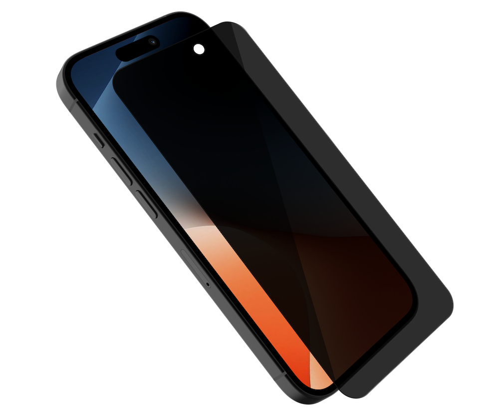 BeHello iPhone 16 / 15 Privacy glass screenprotector