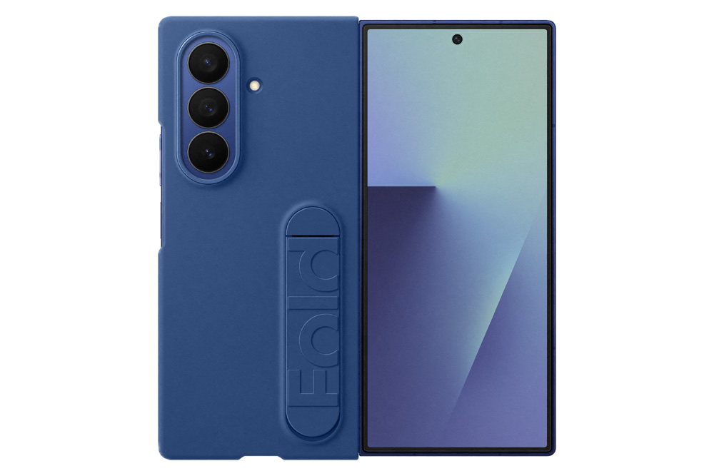 Samsung Galaxy Fold7 Silicone case blauw
