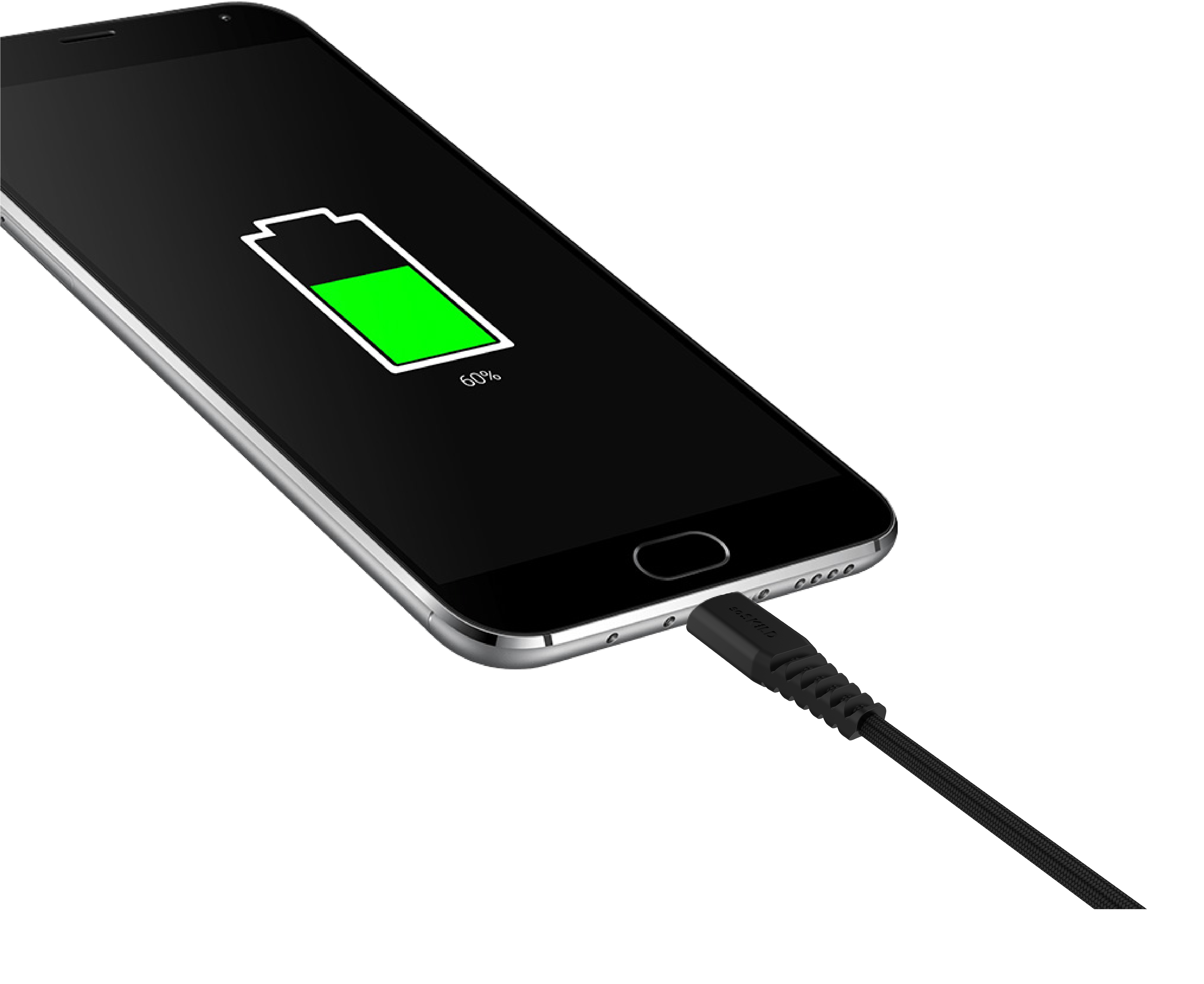 SoSkild Ultimate Cable USB-C naar USB-C verstevigde kabel 1.5m zwart