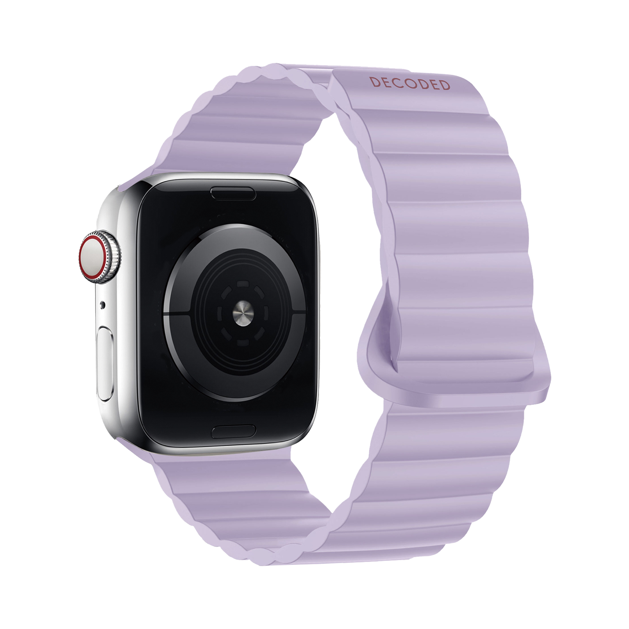 Decoded Traction Loop Lite bandje voor Apple Watch (1e t/m 10e generatie/SE) 45/44/42 mm lavender