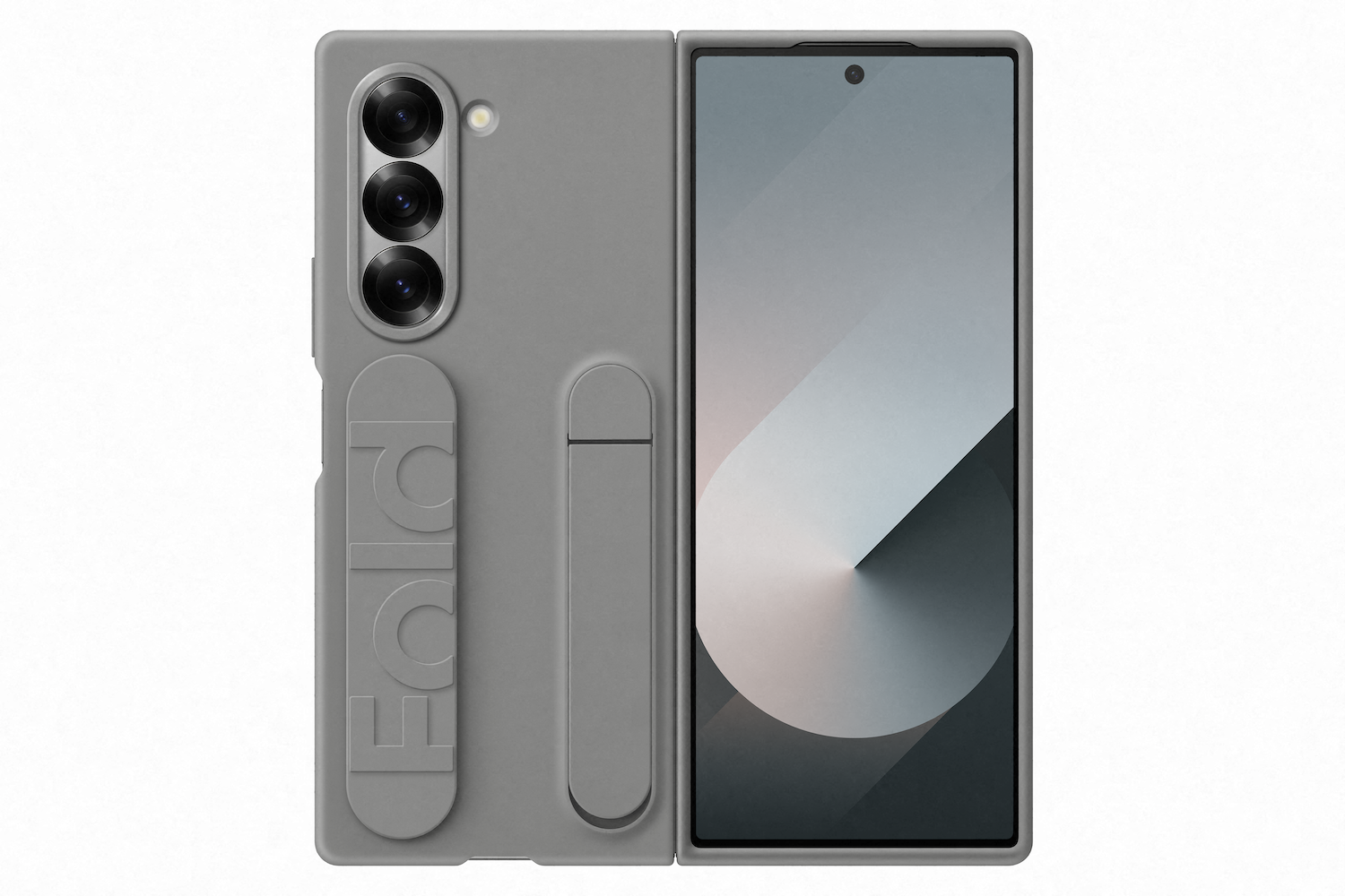 Samsung Galaxy Fold6 Silicone case grijs