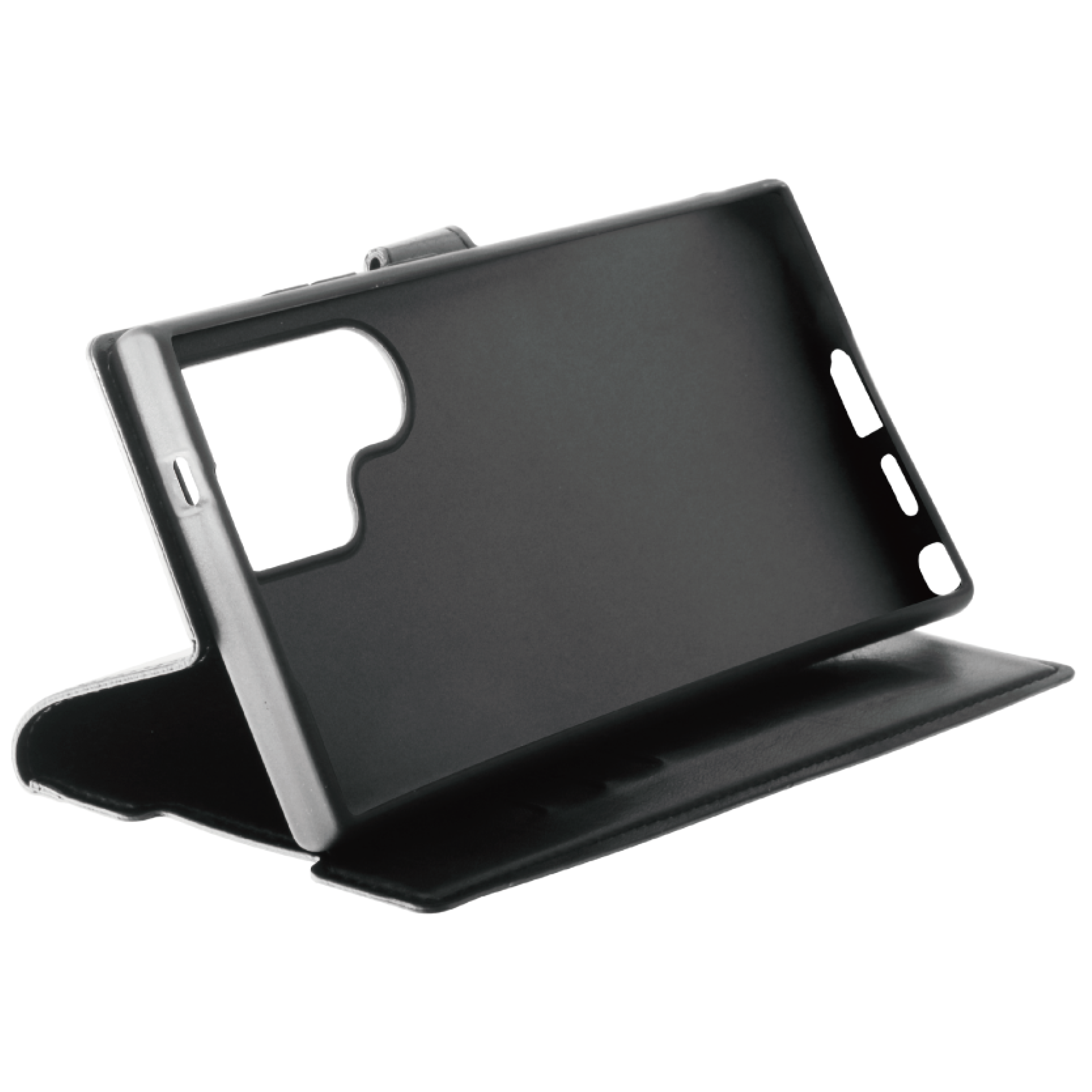 BeHello Samsung Galaxy S25 Ultra Gel wallet case zwart