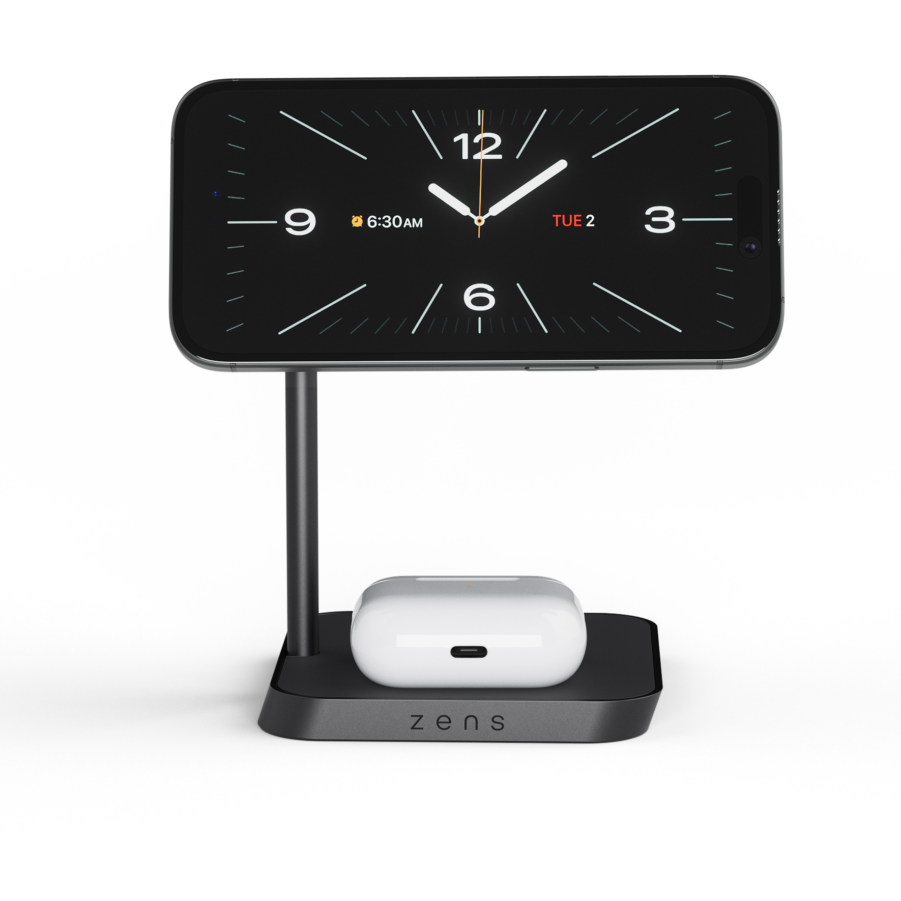 Zens Office Charger 2 draadloze oplader zwart