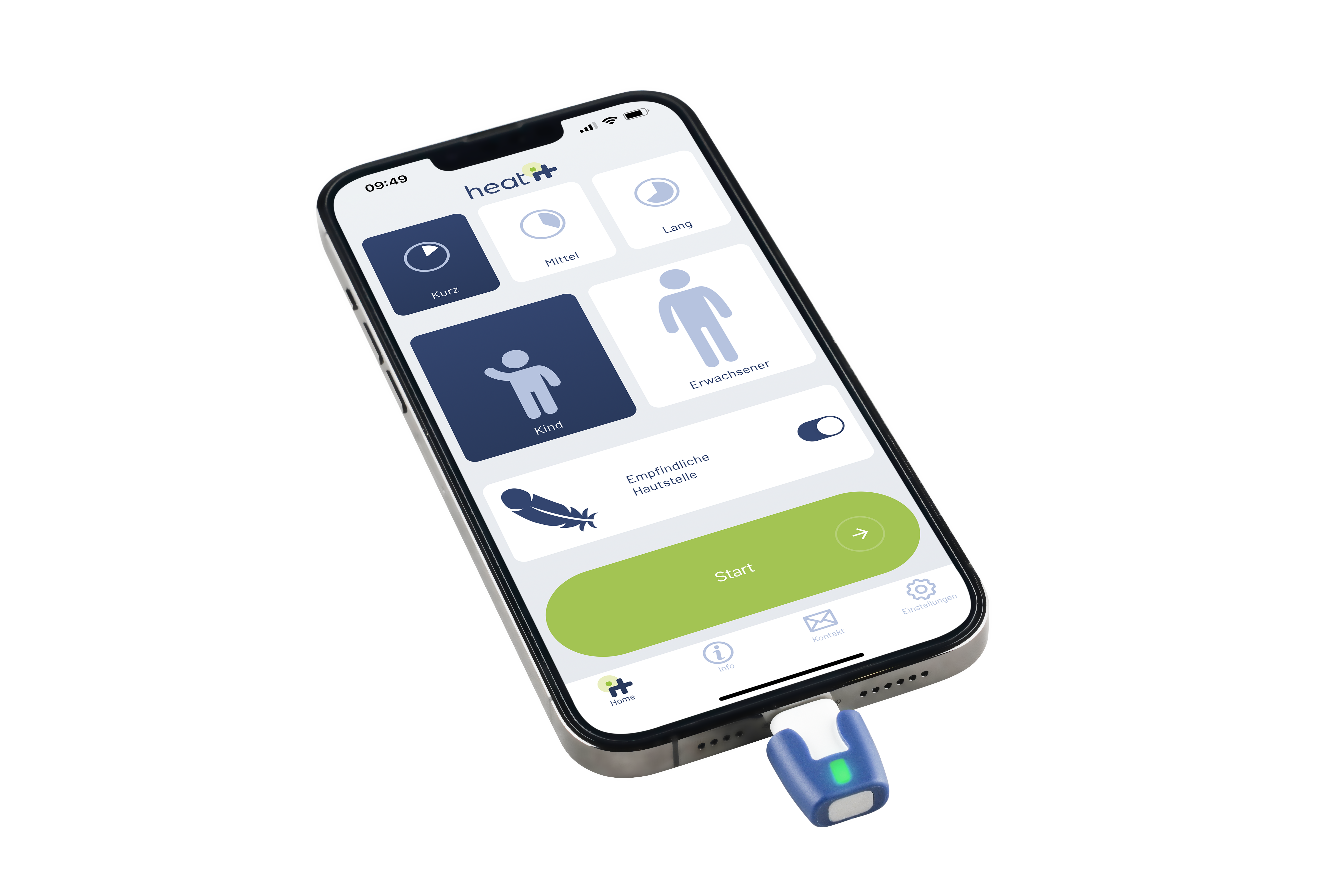 Heat It Insectenbeet-heler classic USB-C blauw