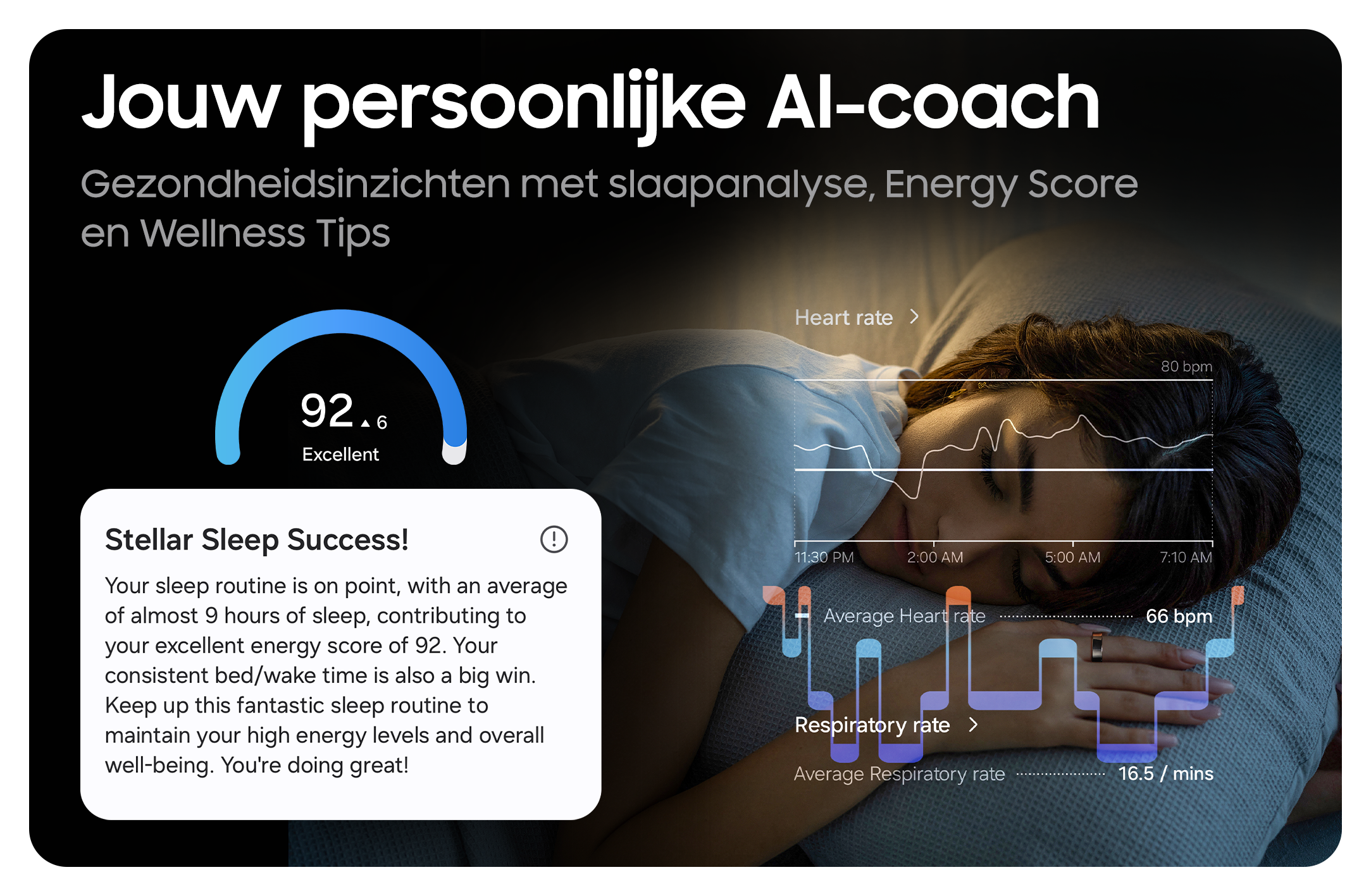 Samsung Galaxy Ring maat 10 titanium black