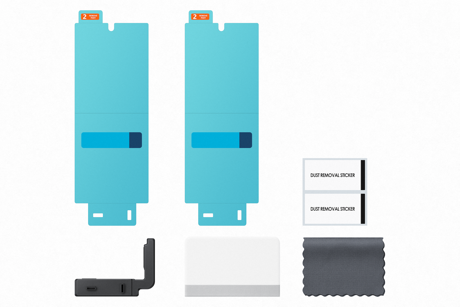Samsung Galaxy Fold6 Anti-reflecting film screen protector transparant