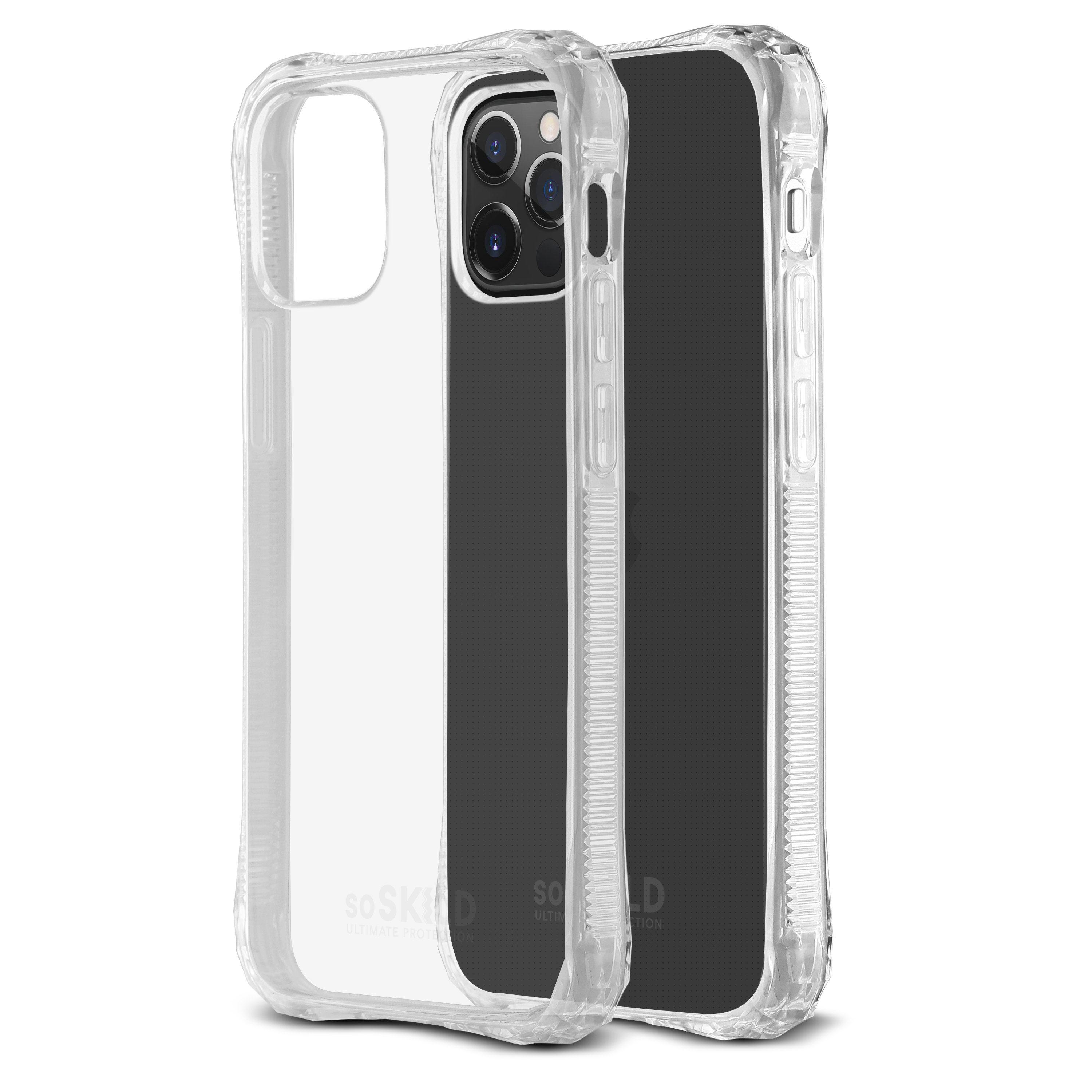 SoSkild iPhone 12/12 Pro Absorb impact case transparant