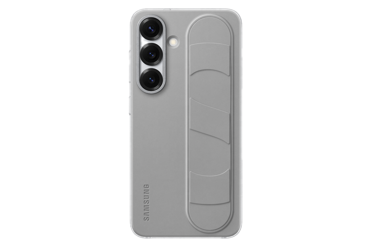 Samsung Galaxy S25 Standing grip case grijs