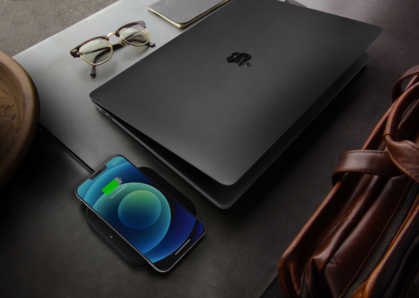 ZENS Draadloze oplader 10W zwart