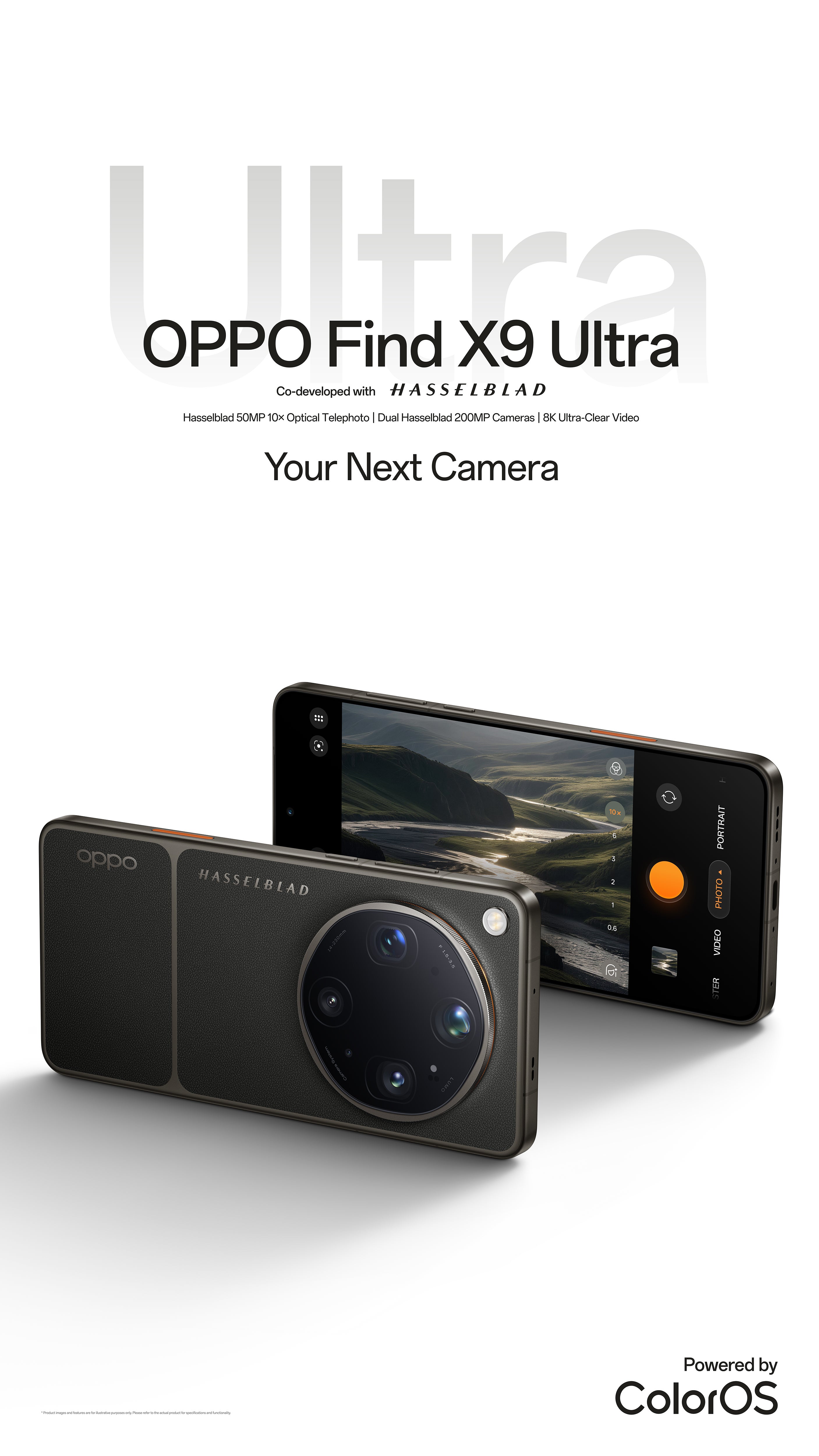 OPPO Find X9 Ultra Hasselblad earth explorer kit zwart