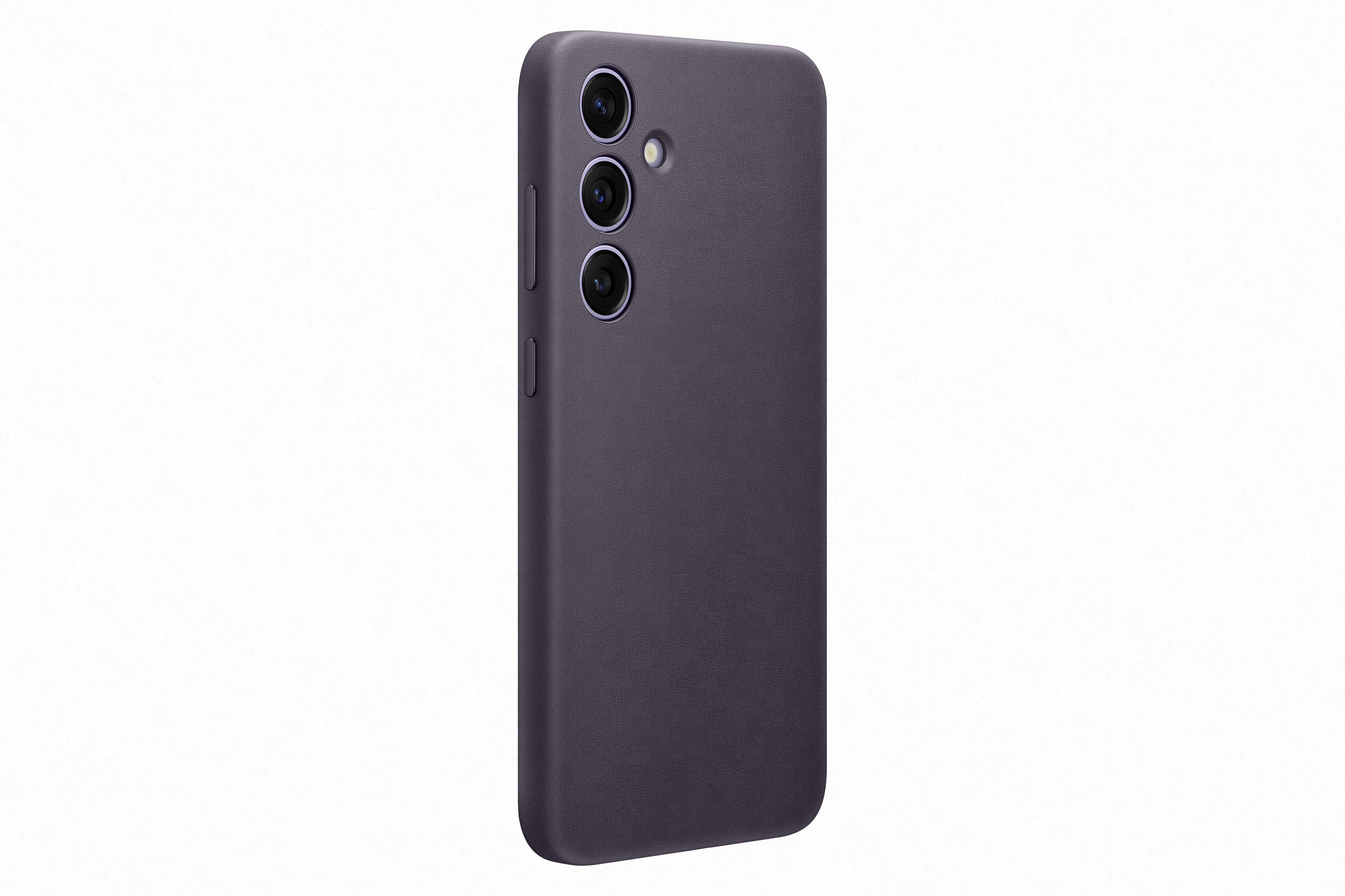 Samsung Galaxy S24+ Vegan leather case dark violet