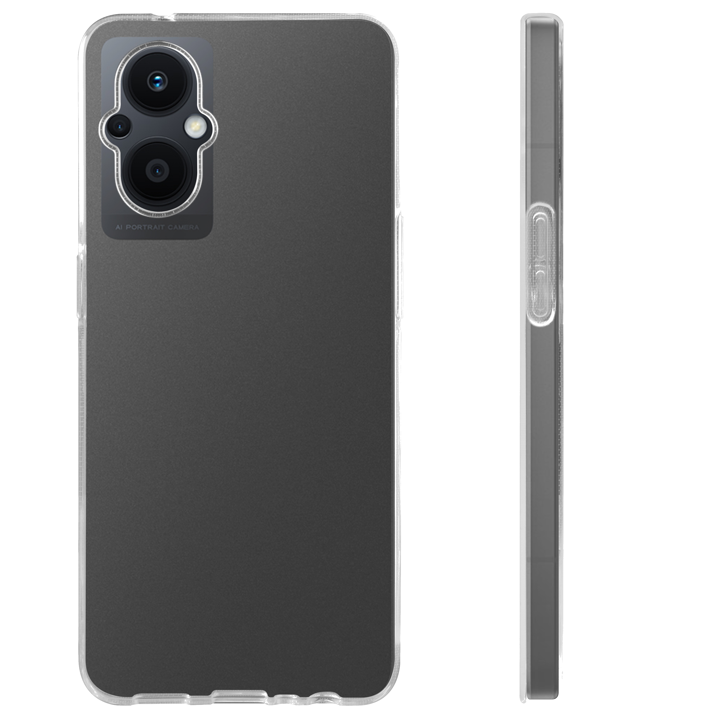 BeHello Oppo Reno8 Lite Gel case transparant