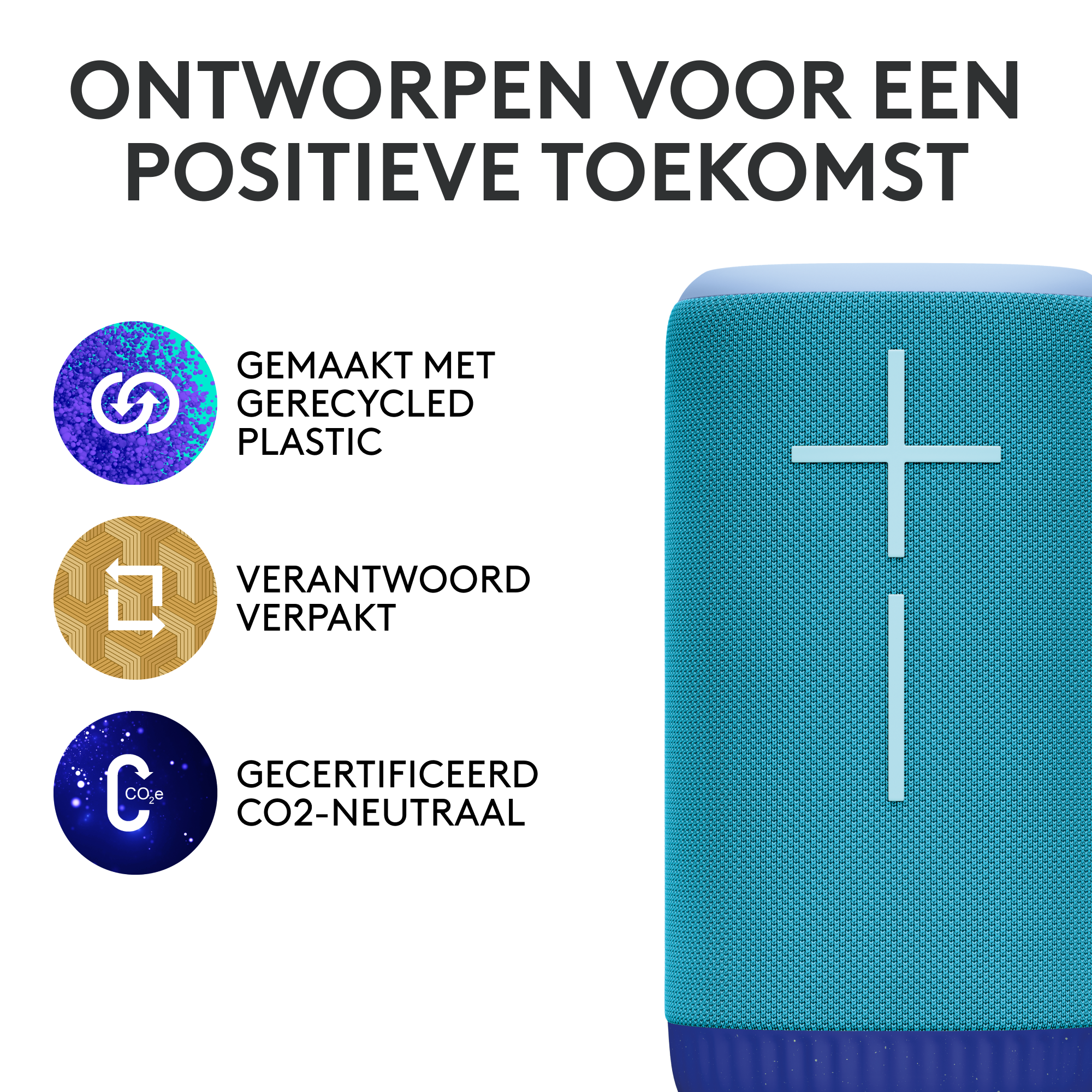 Ultimate Ears Everboom 4 bluetooth speaker blauw