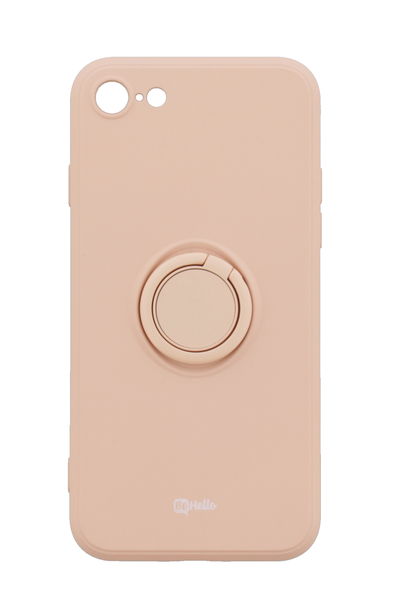 BeHello iPhone SE 2022 Ring back case roze