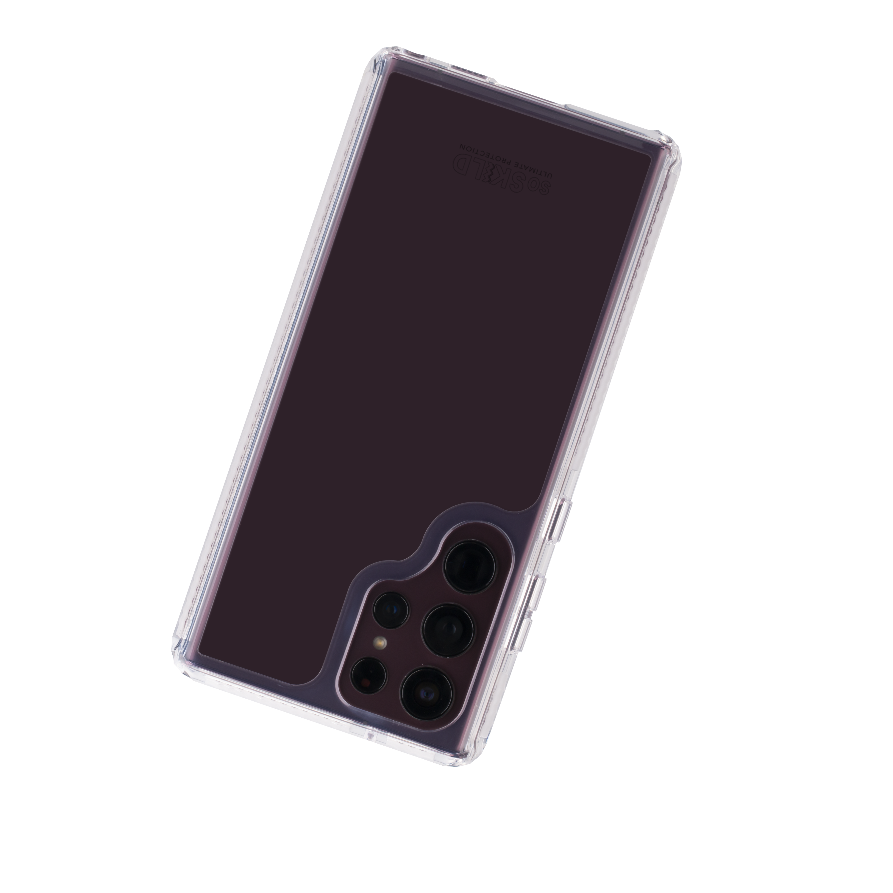 SoSkild Samsung Galaxy S23 Ultra Defend heavy impact case transparant