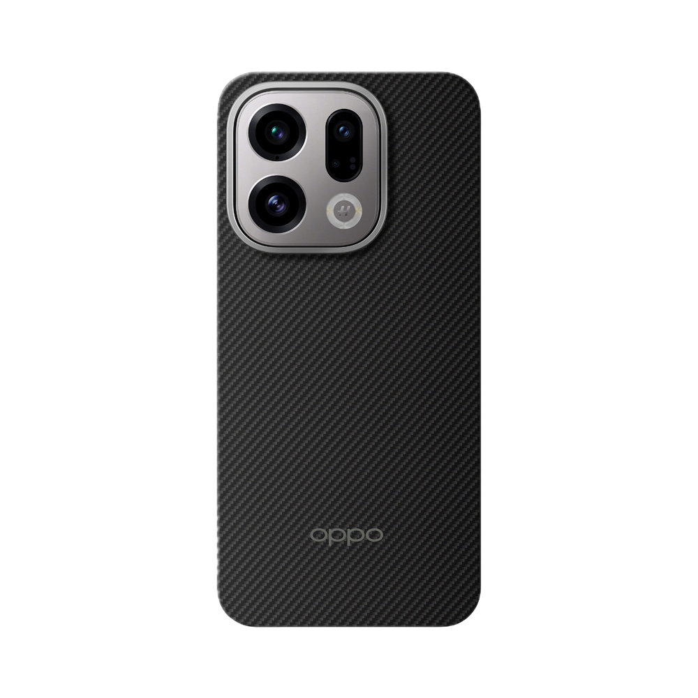 OPPO Find X9 Aramid fiber magnetic case zwart