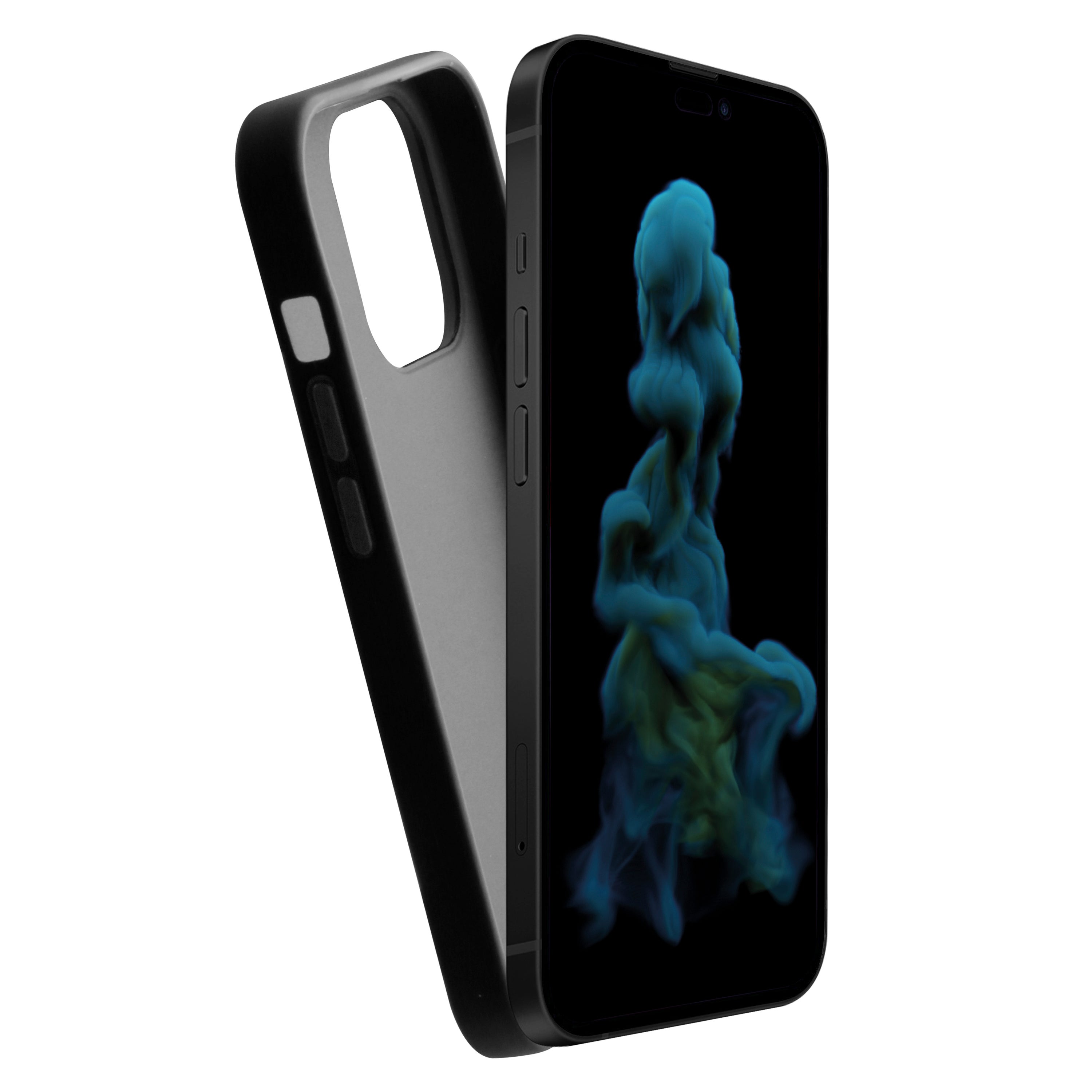 BeHello iPhone 14 Pro Max Gel case zwart
