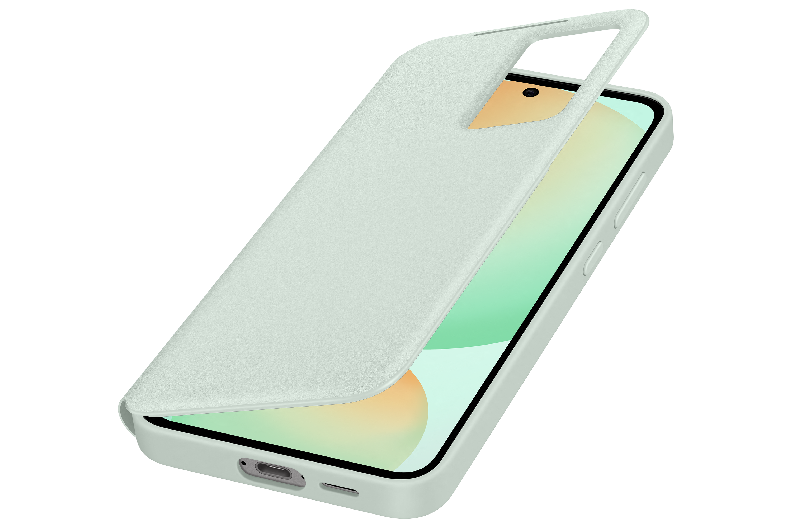 Samsung Galaxy S24 FE Smart view wallet case mint