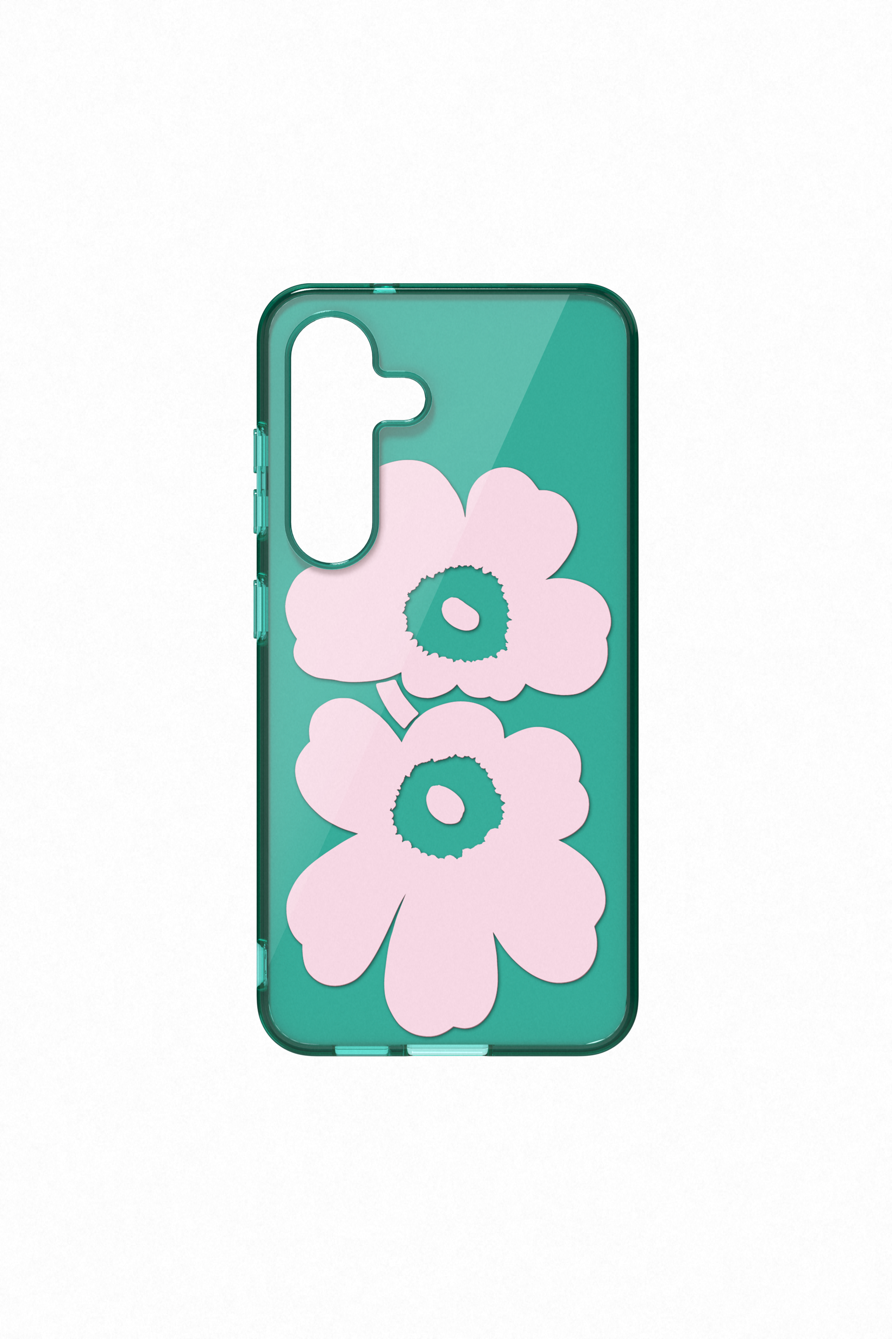 Samsung Galaxy S25 Unikko hybrid case marimekko roze