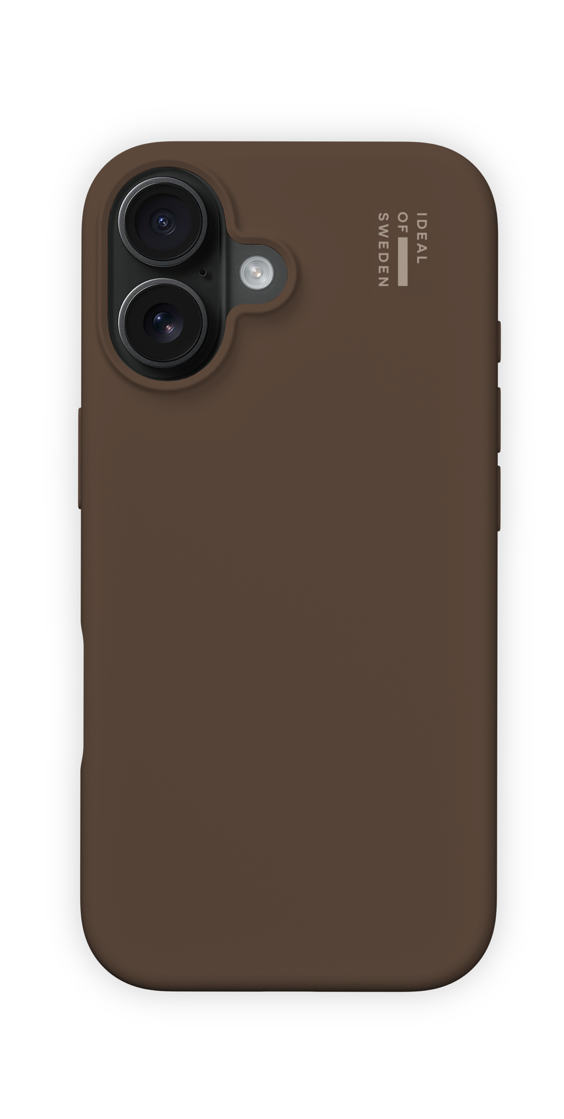 iDeal of Sweden iPhone 17 Pro Silicone case met magnetische ring mocha mousse